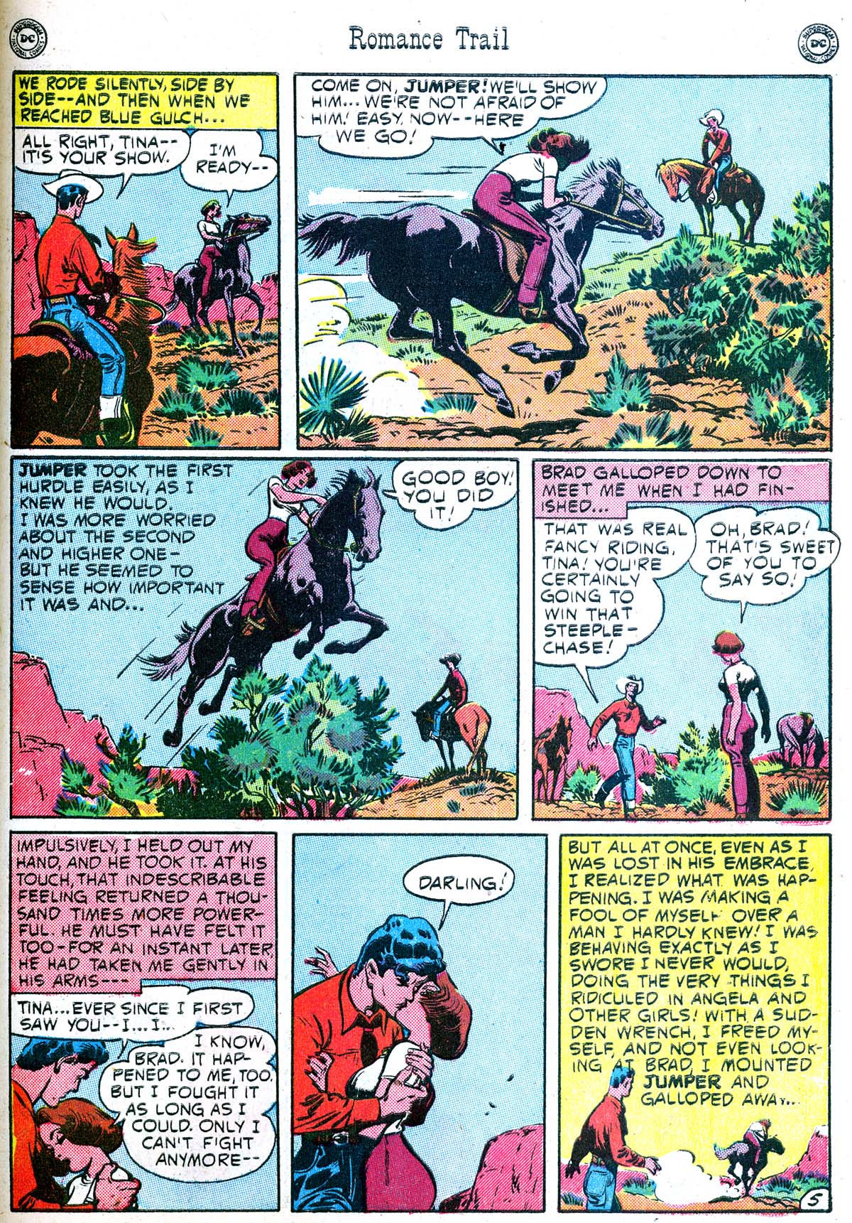 Read online Romance Trail comic -  Issue #6 - 47