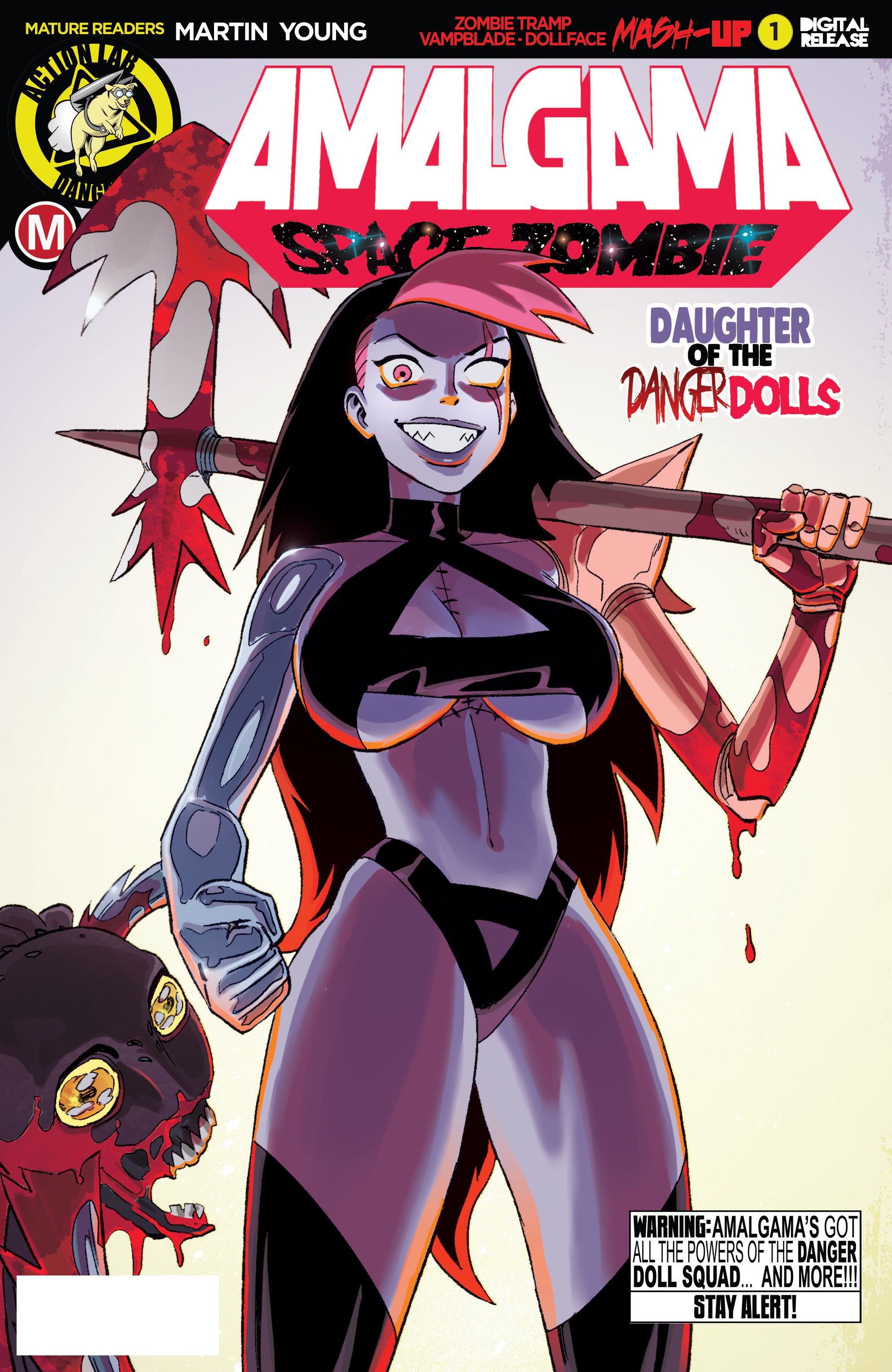 Read online Amalgama: Space Zombie comic -  Issue #1 - 1