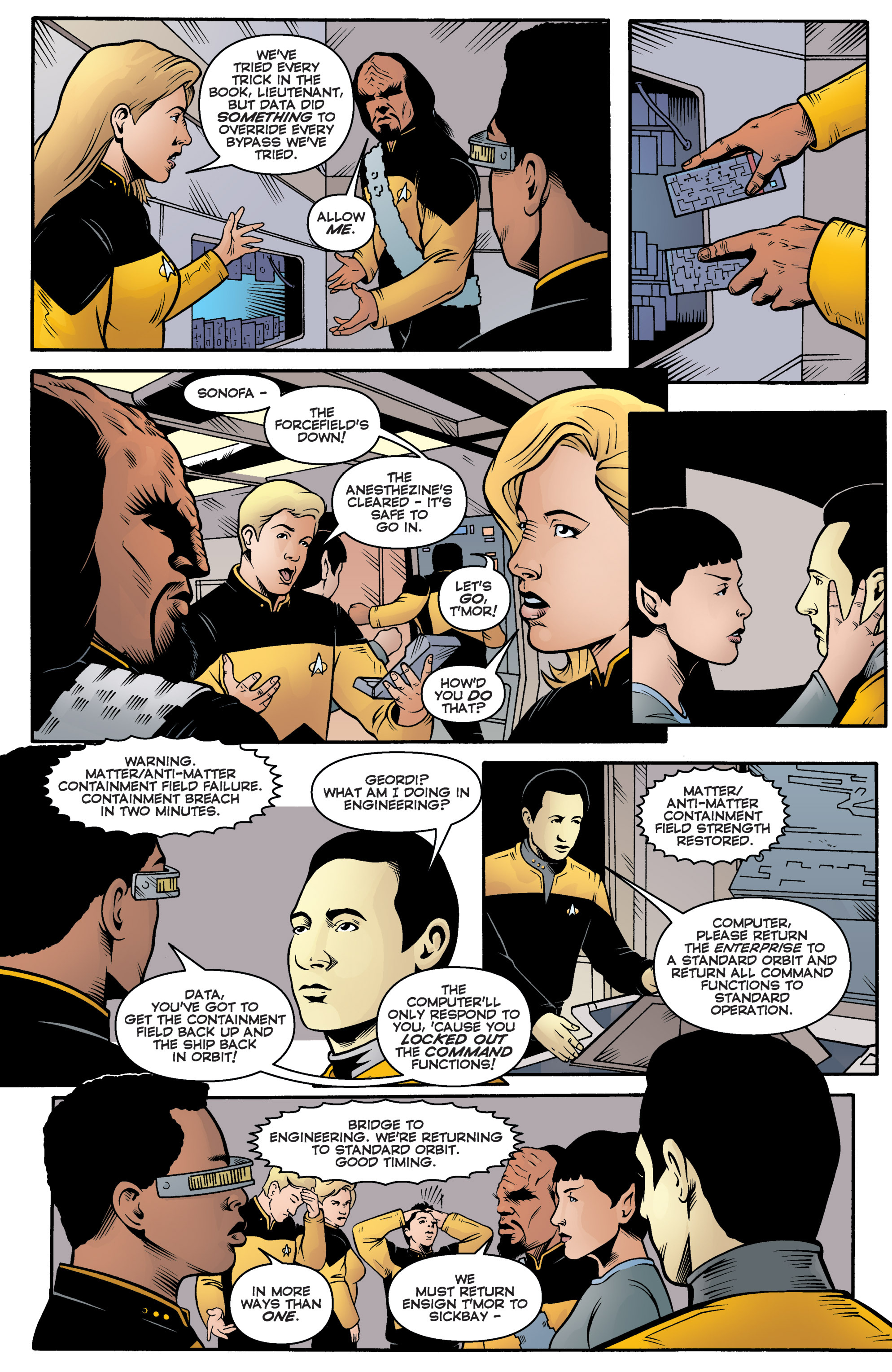 Read online Star Trek Classics comic -  Issue #2 - 86