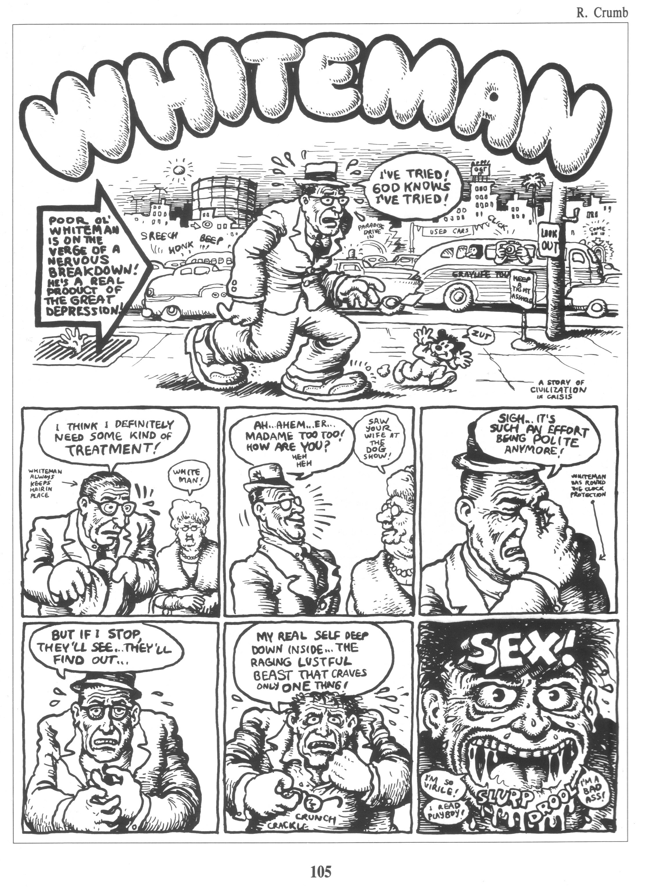 Read online The Complete Crumb Comics comic -  Issue # TPB 4 - 120