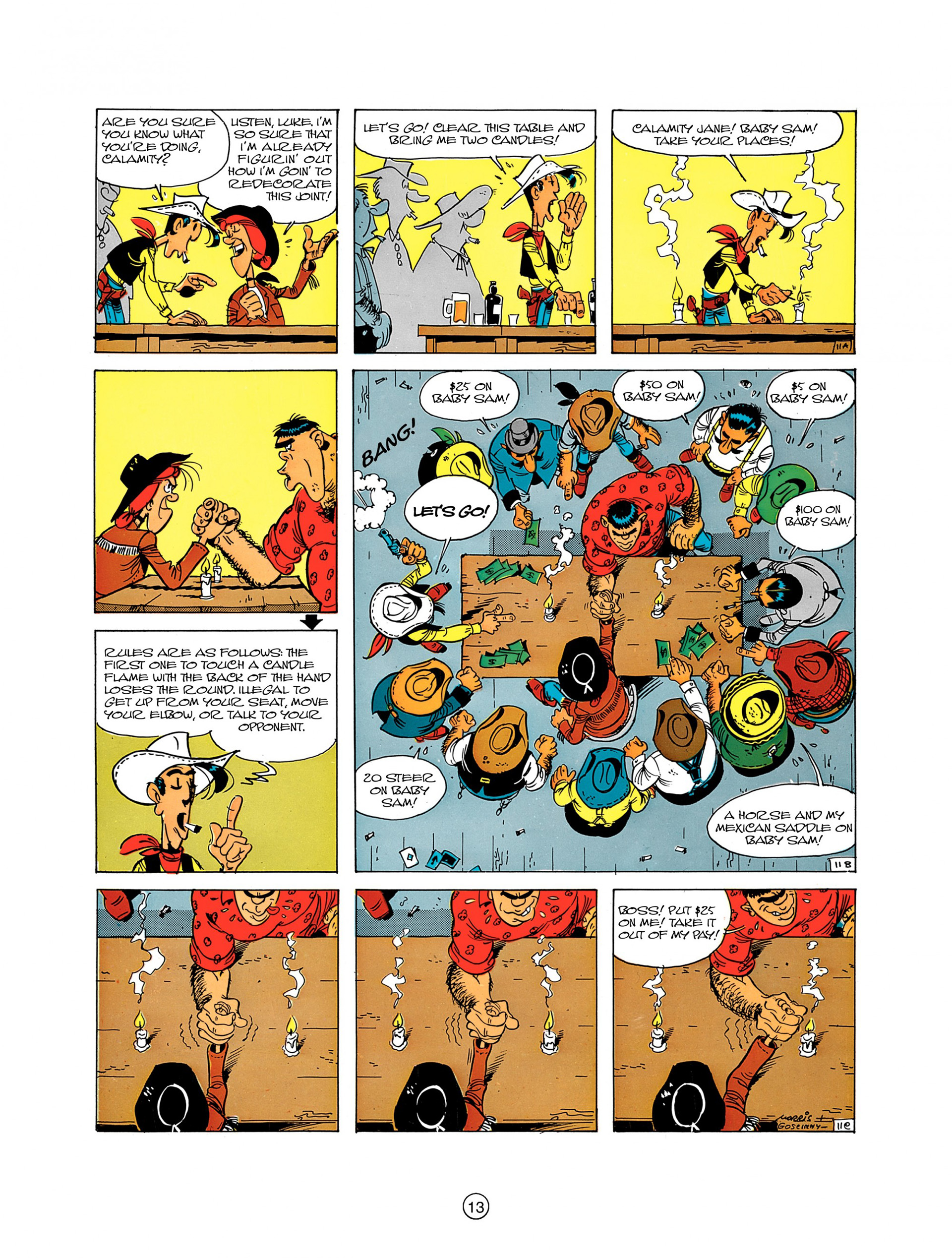 Read online A Lucky Luke Adventure comic -  Issue #8 - 13