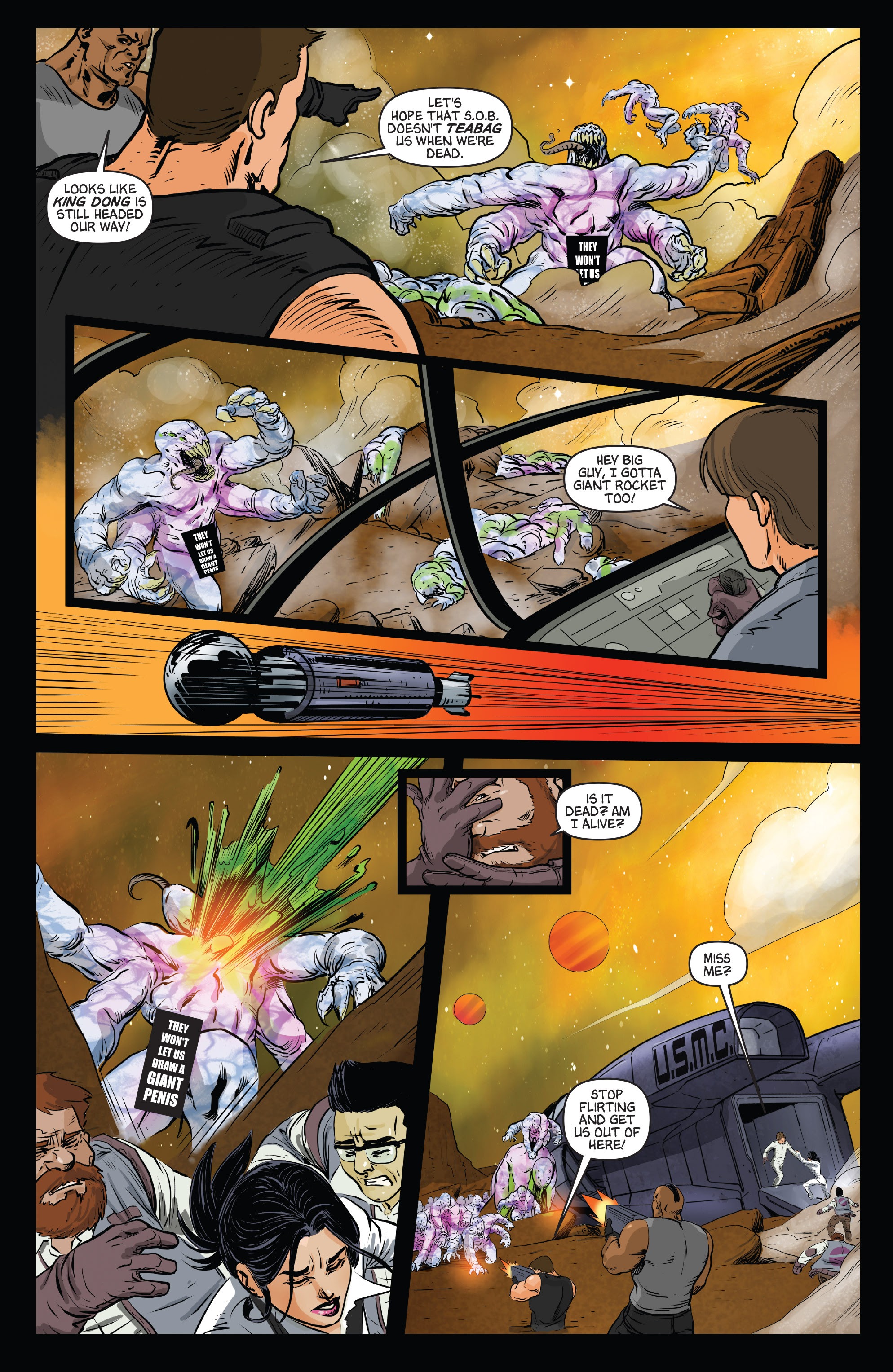 Read online Aliens vs. Parker comic -  Issue #4 - 22