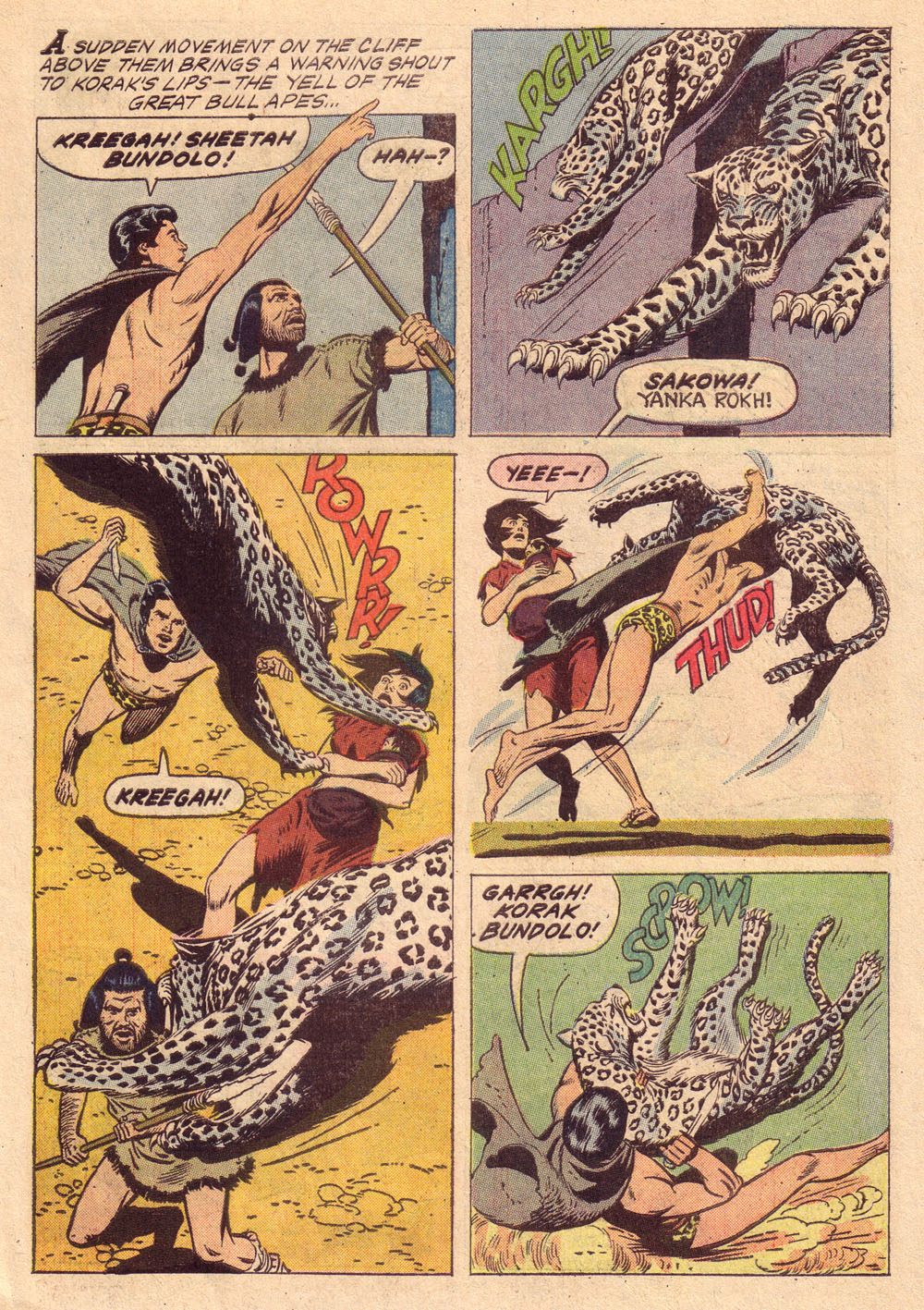 Read online Korak, Son of Tarzan (1964) comic -  Issue #4 - 31