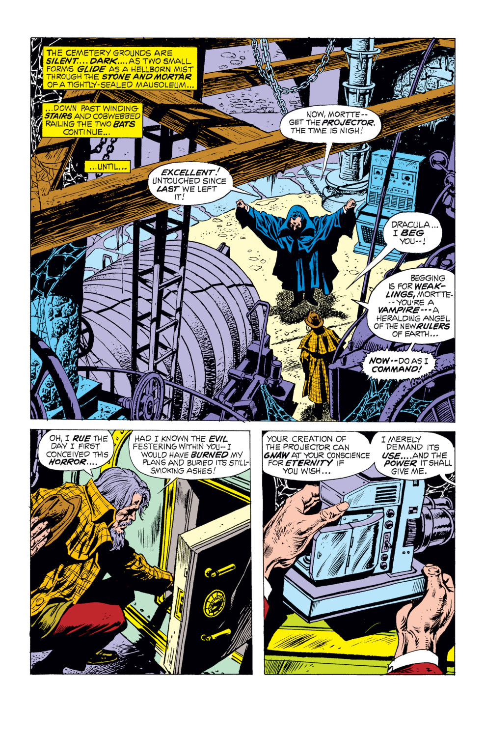 Read online Tomb of Dracula (1972) comic -  Issue #8 - 11