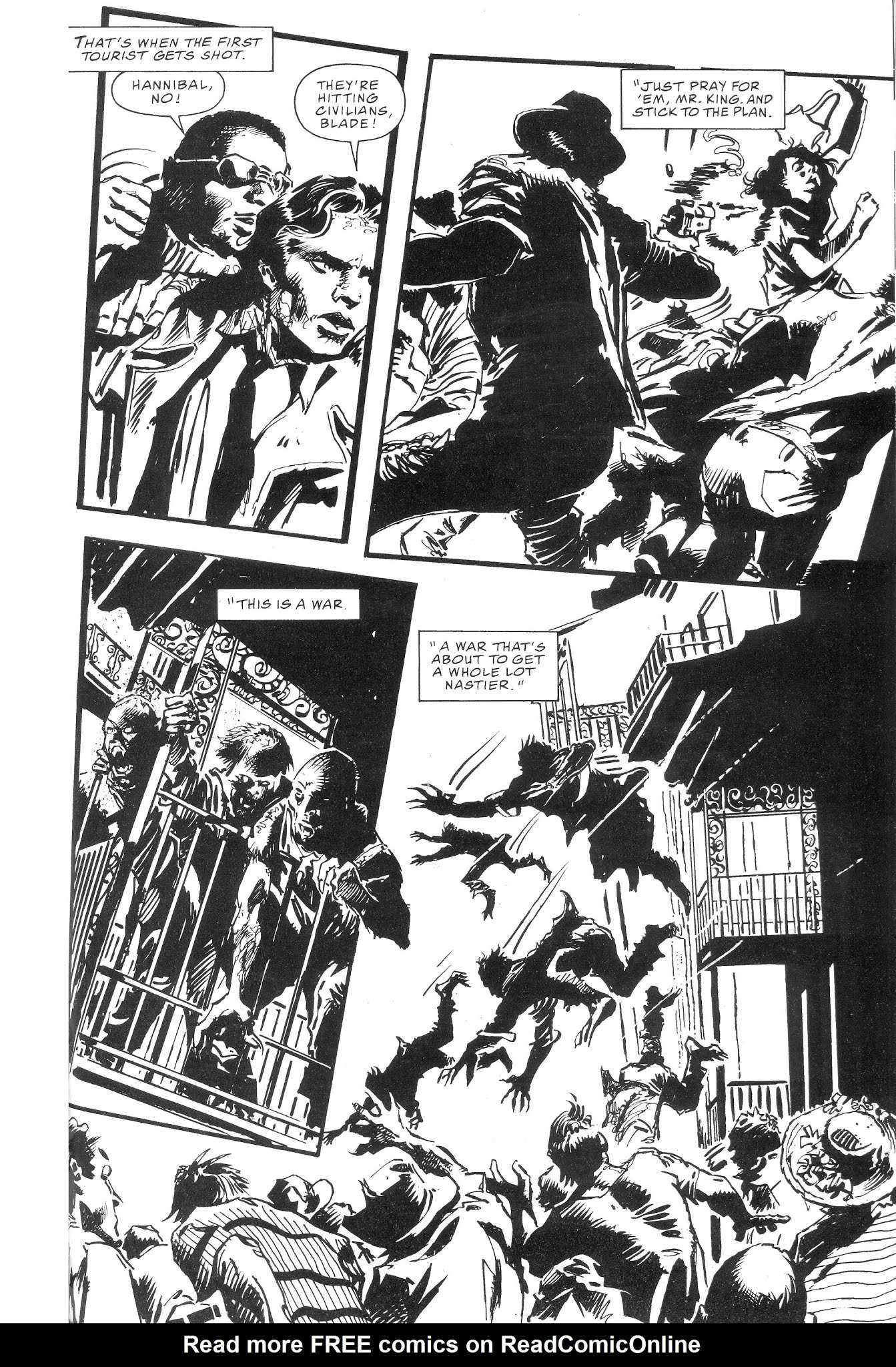 Read online Blade: Black & White comic -  Issue # TPB - 127