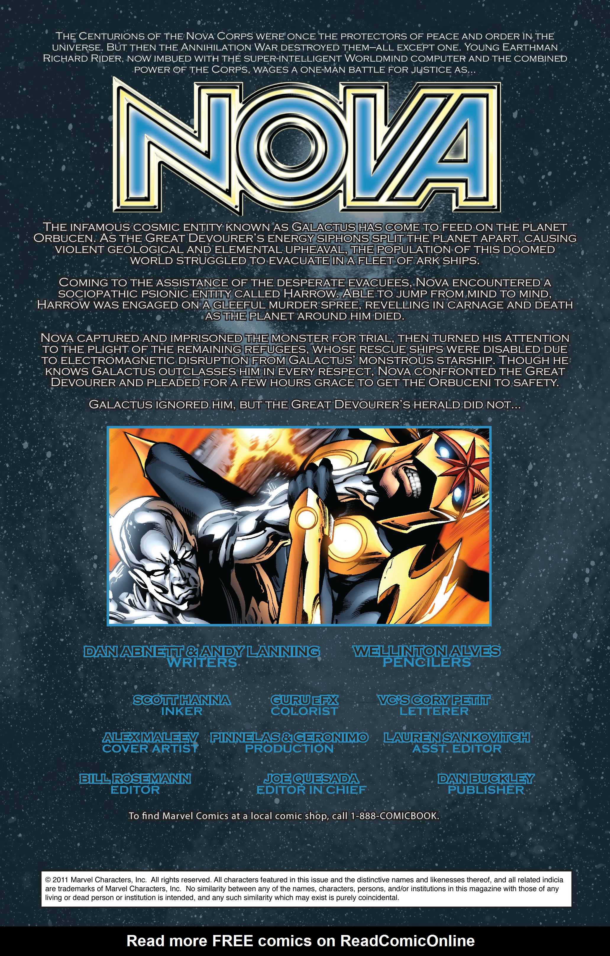 Read online Nova (2007) comic -  Issue #14 - 2