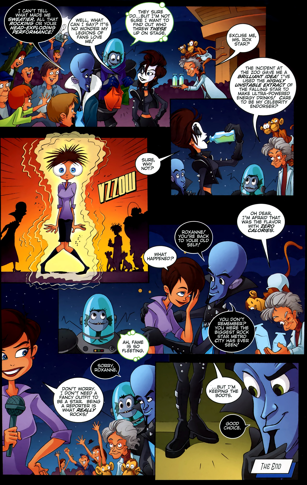 Read online Megamind: Bad. Blue. Brilliant. comic -  Issue #3 - 30