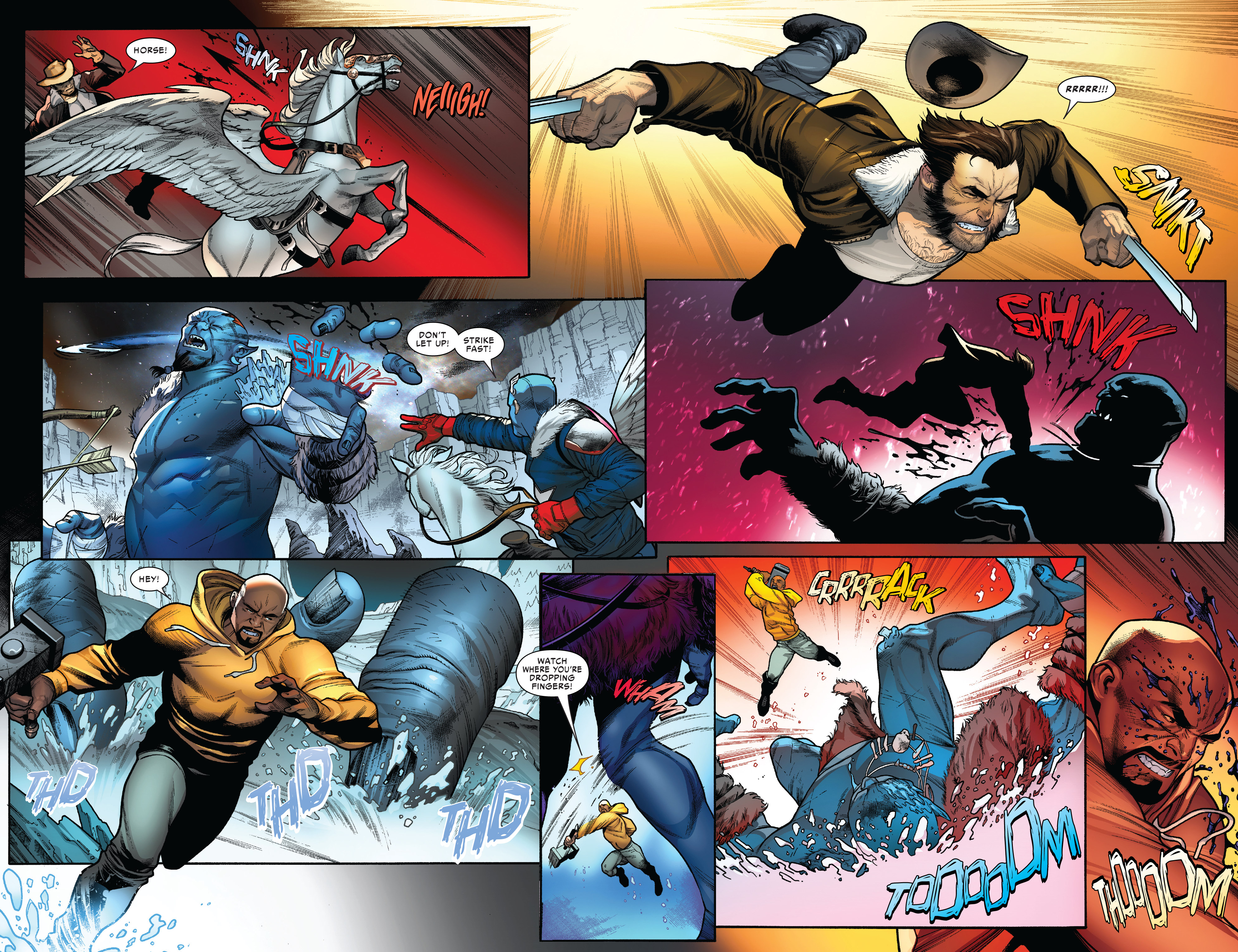 Read online War Of The Realms Strikeforce comic -  Issue # _TPB - 52