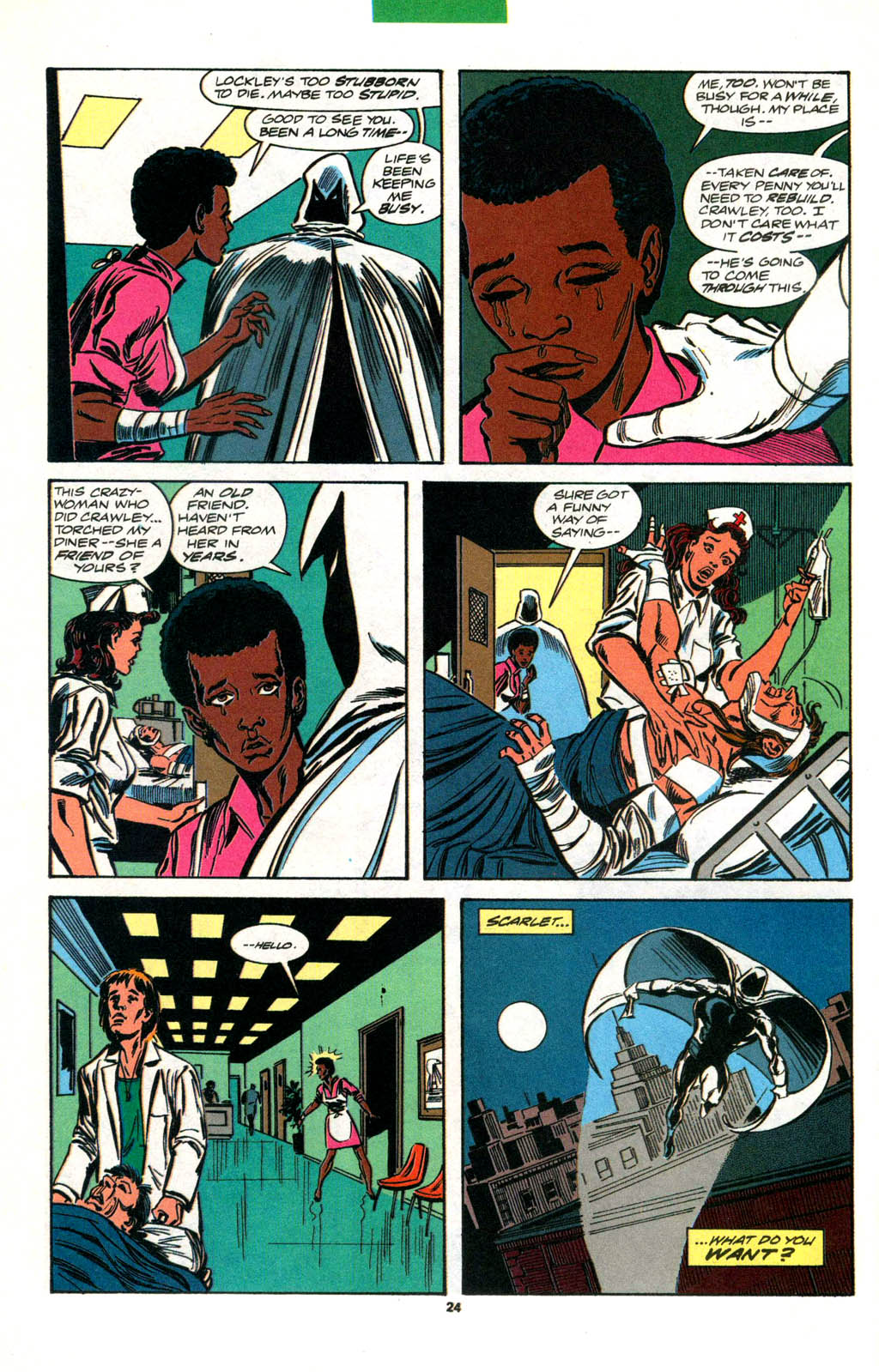 Read online Marc Spector: Moon Knight comic -  Issue #26 - 19