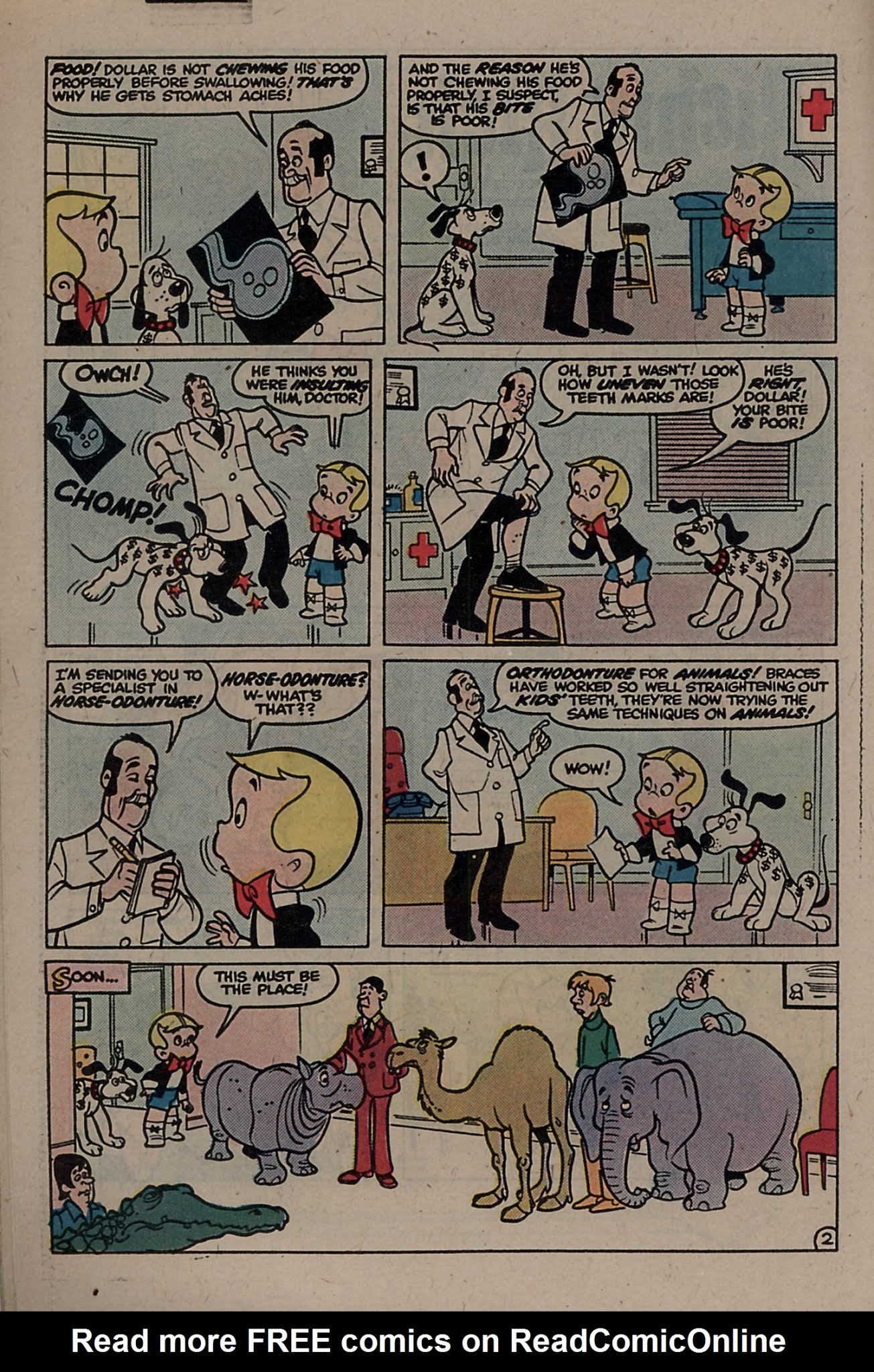 Read online Richie Rich & Dollar the Dog comic -  Issue #15 - 22