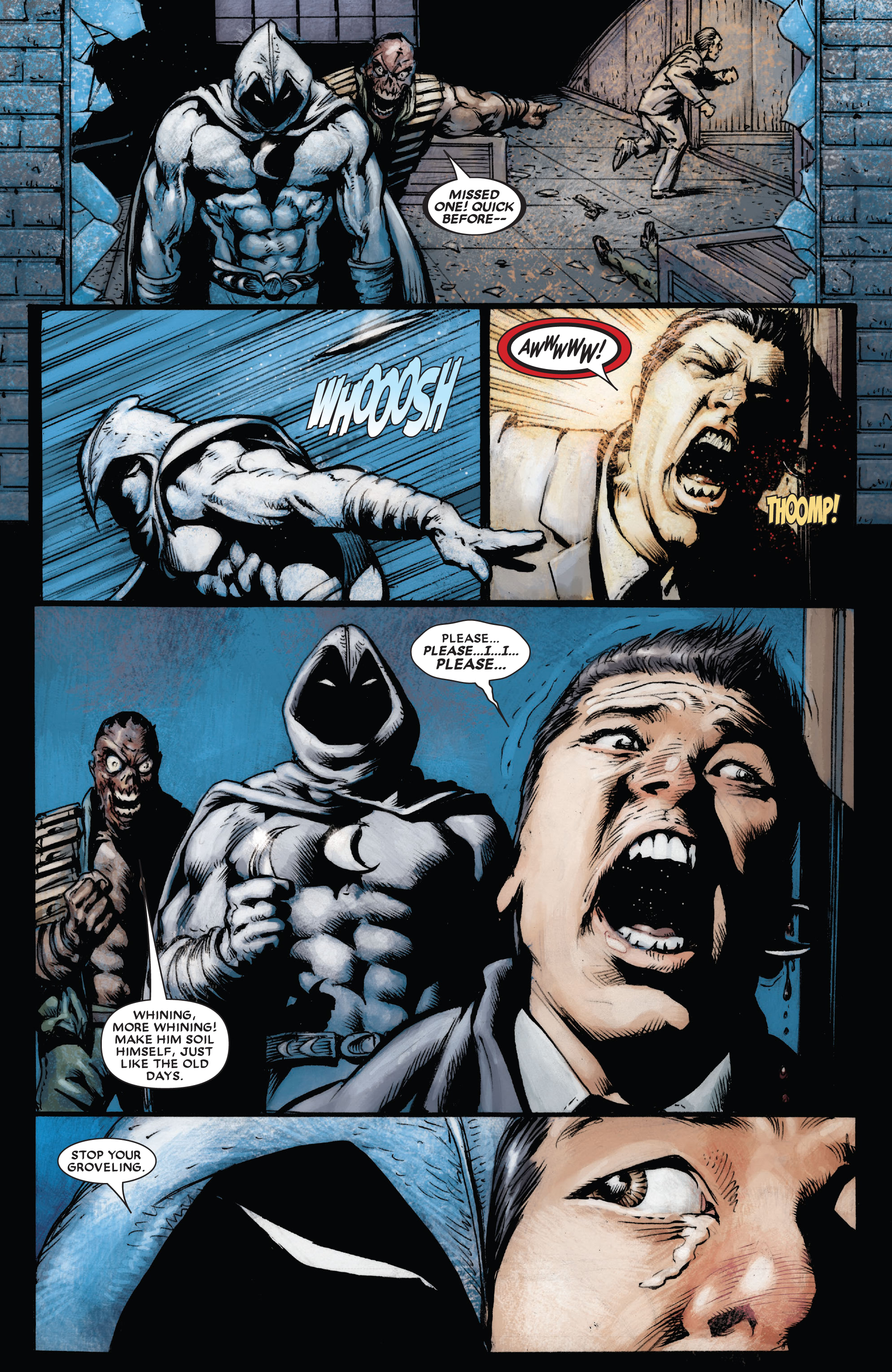 Read online Moon Knight by Huston, Benson & Hurwitz Omnibus comic -  Issue # TPB (Part 5) - 8