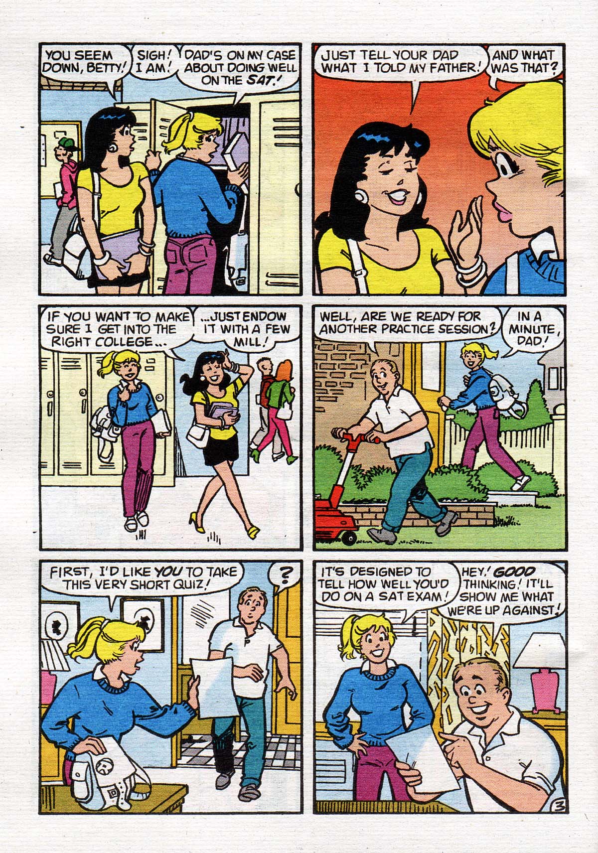 Read online Betty and Veronica Digest Magazine comic -  Issue #147 - 29