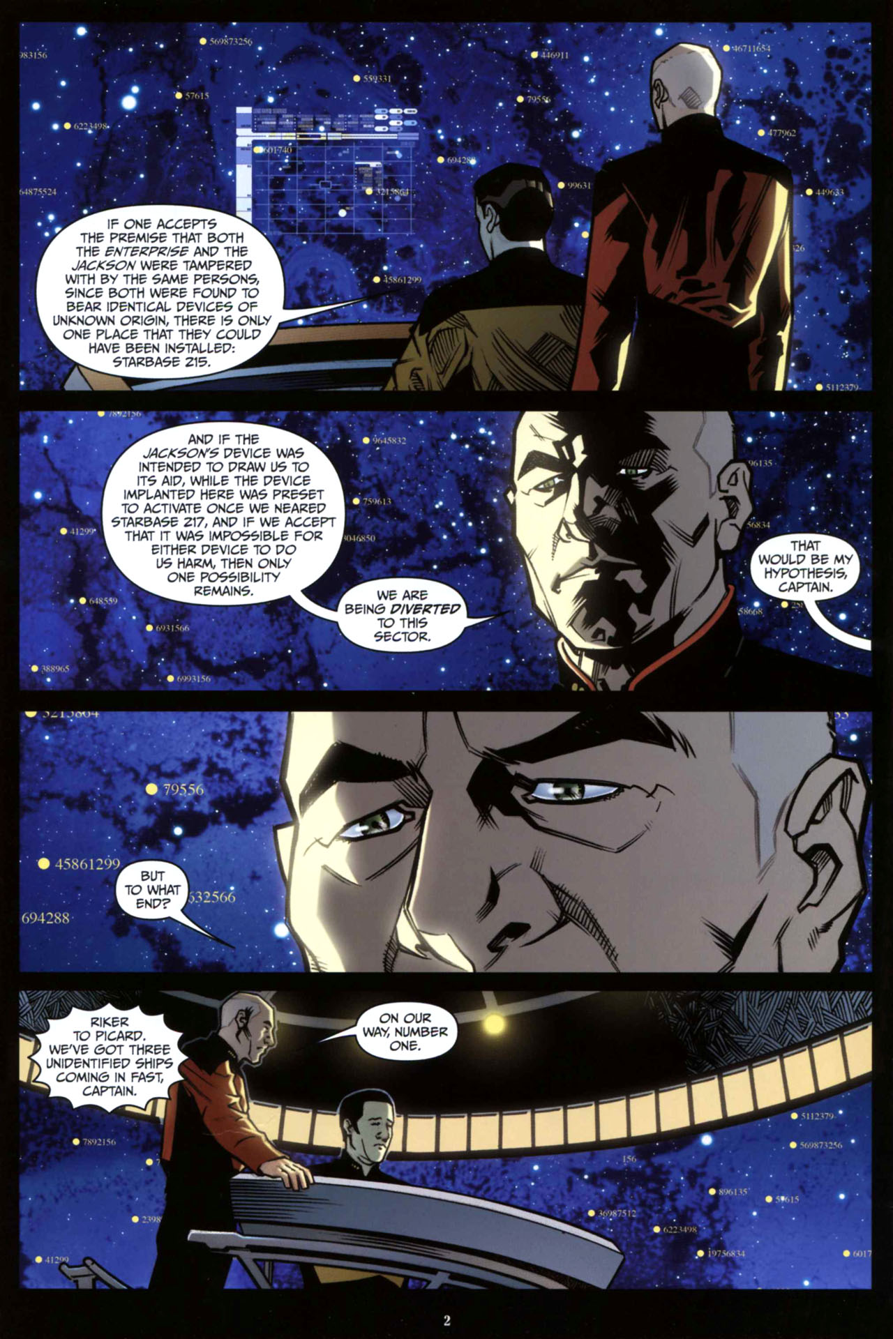 Read online Star Trek: The Next Generation: Intelligence Gathering comic -  Issue #4 - 4