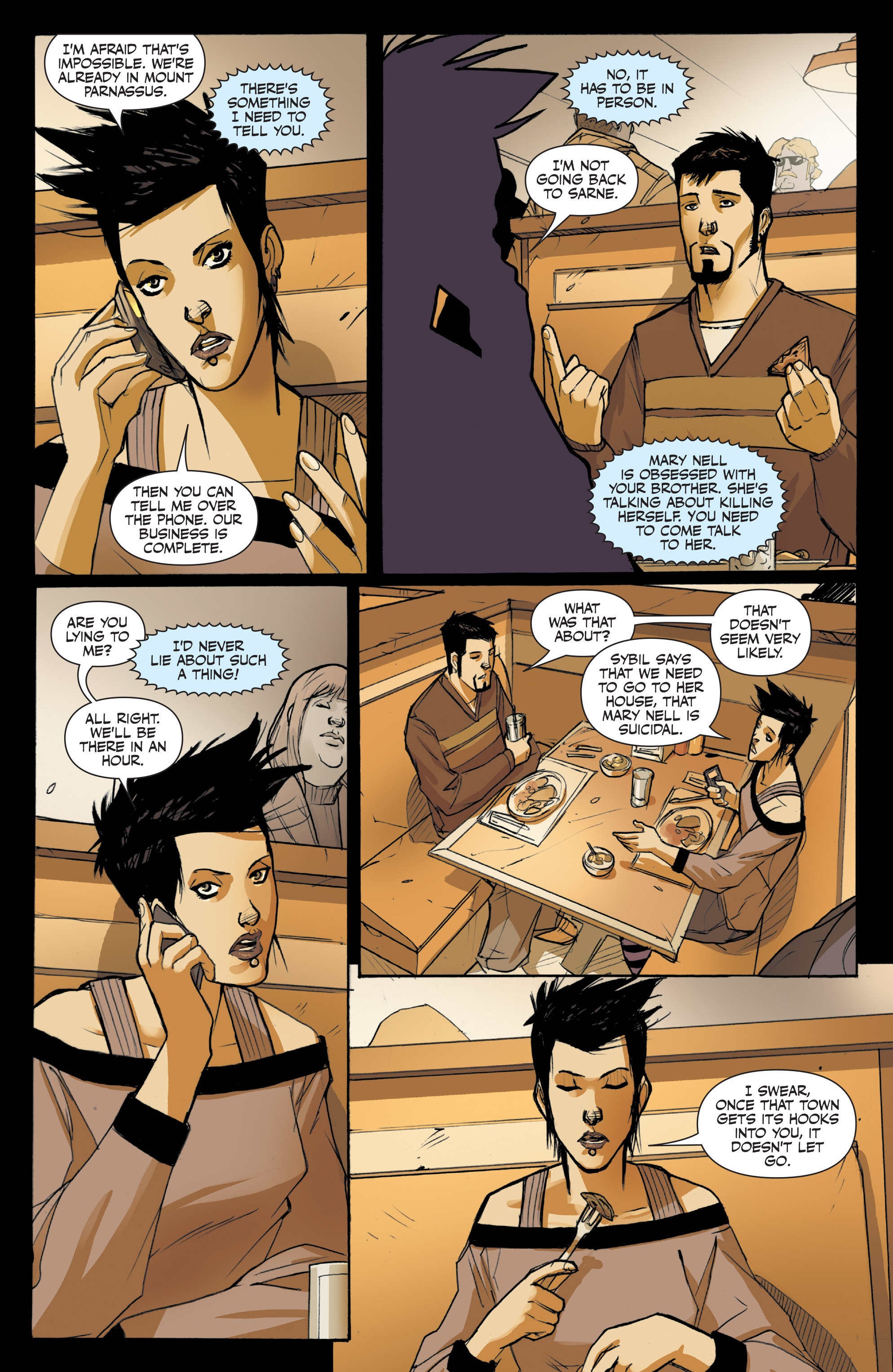 Read online Charlaine Harris' Grave Sight comic -  Issue #6 - 13