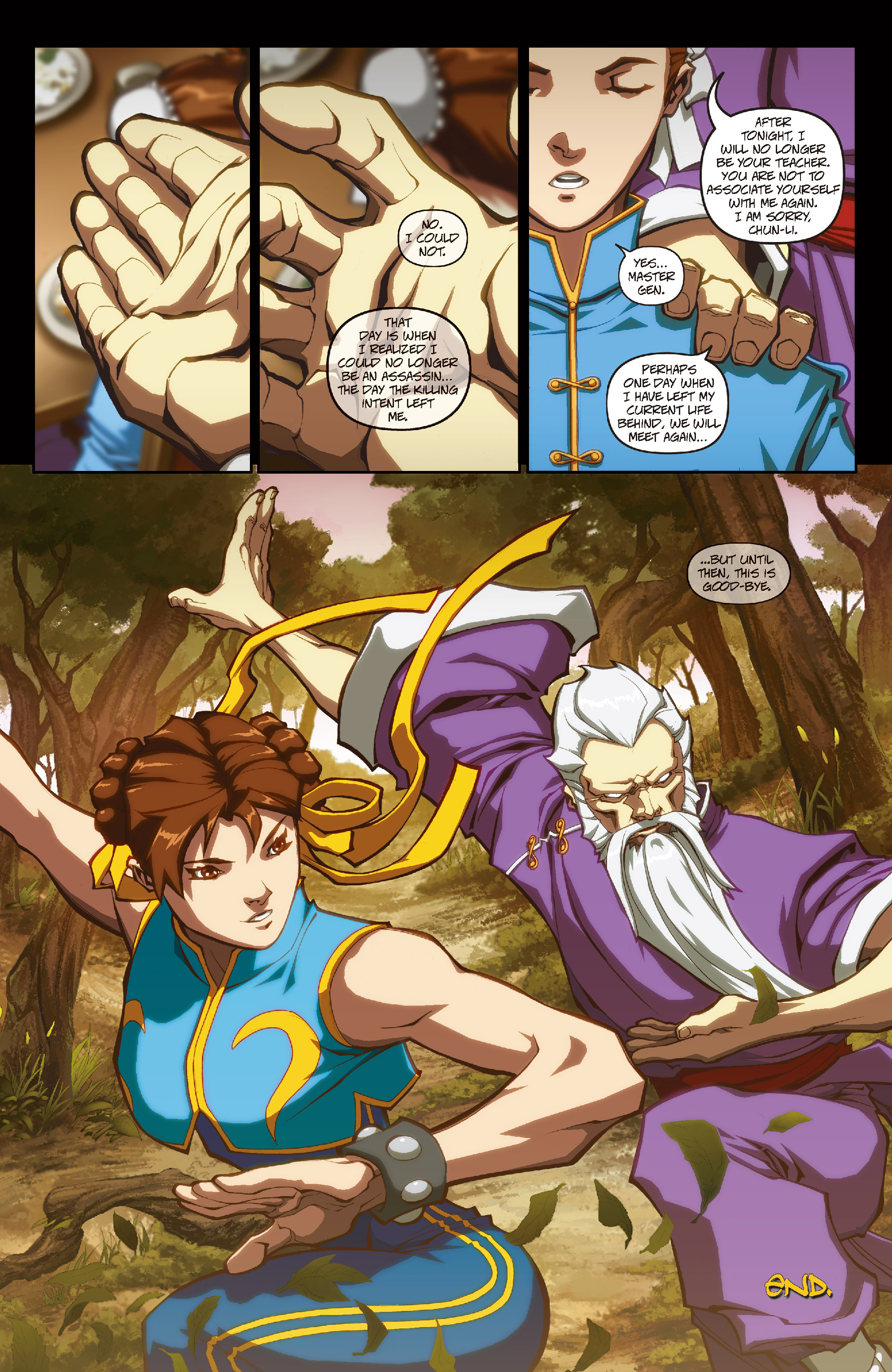 Read online Street Fighter II comic -  Issue #5 - 26