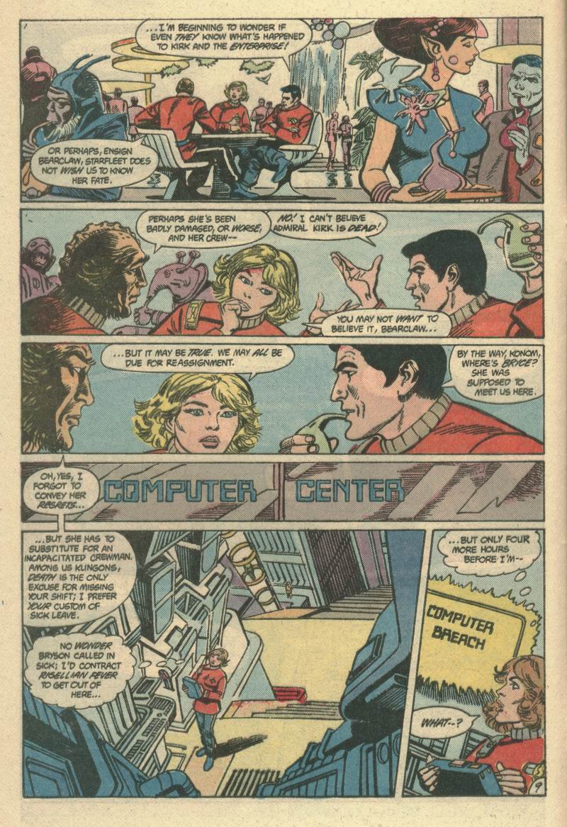 Read online Star Trek (1984) comic -  Issue #10 - 10