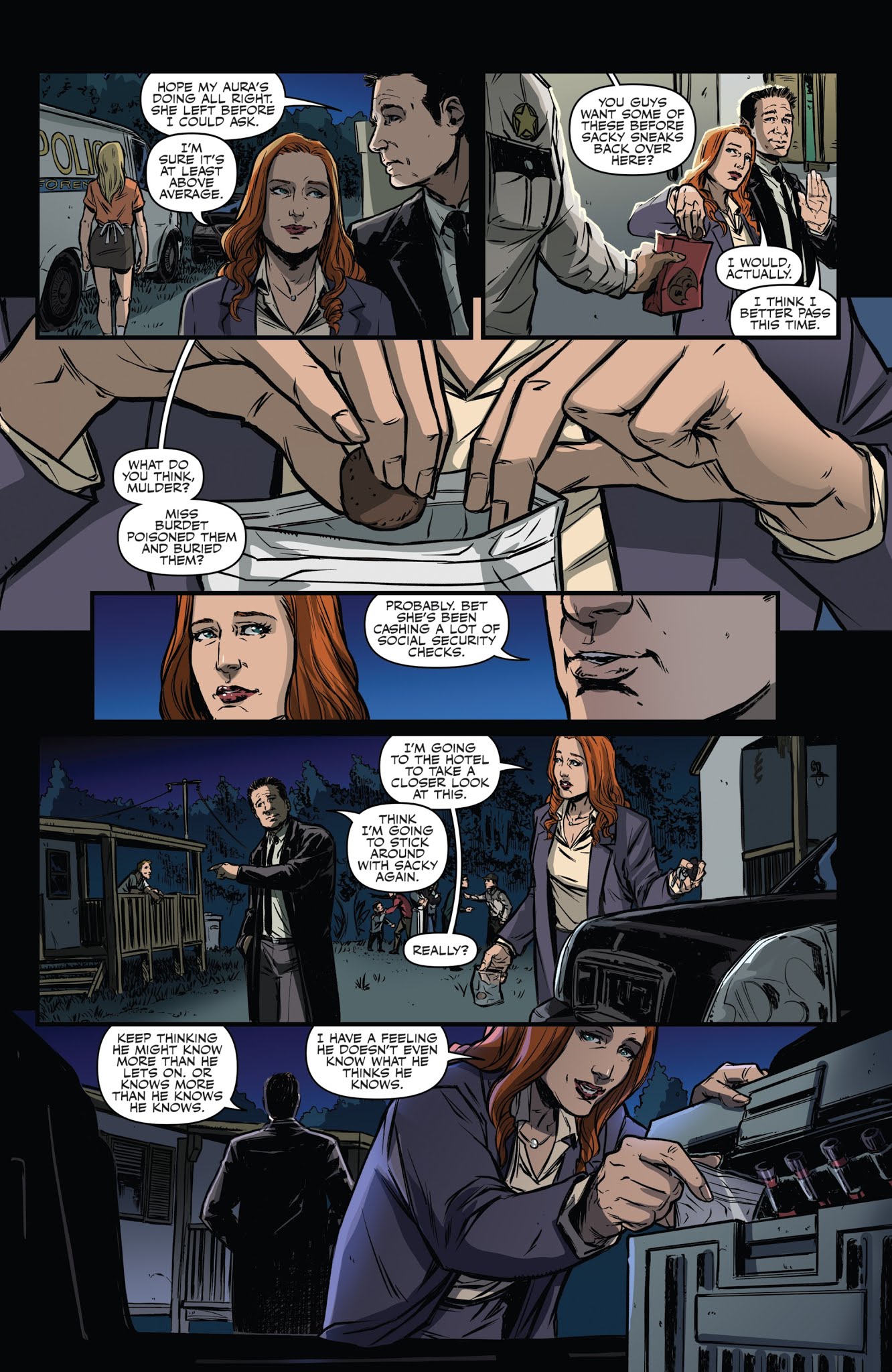 Read online The X-Files: Case Files-Hoot Goes There? comic -  Issue #2 - 13