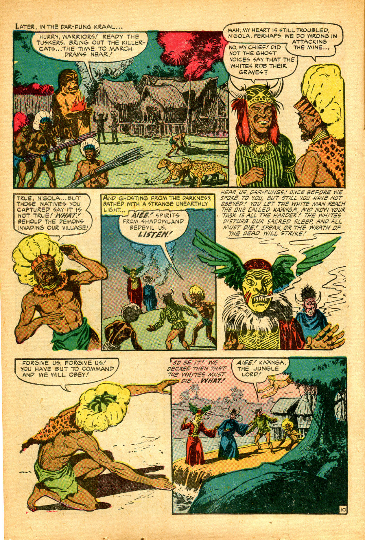 Read online Jungle Comics comic -  Issue #135 - 12