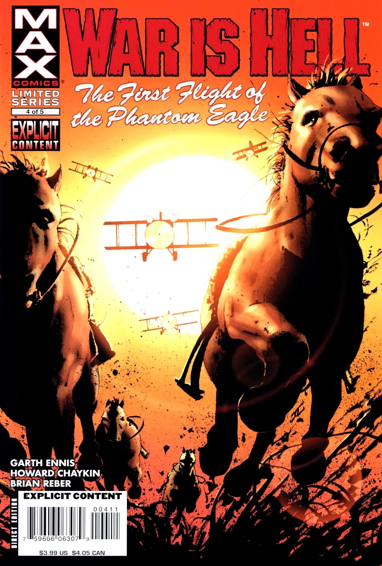 Read online War is Hell: The First Flight of the Phantom Eagle comic -  Issue #4 - 1