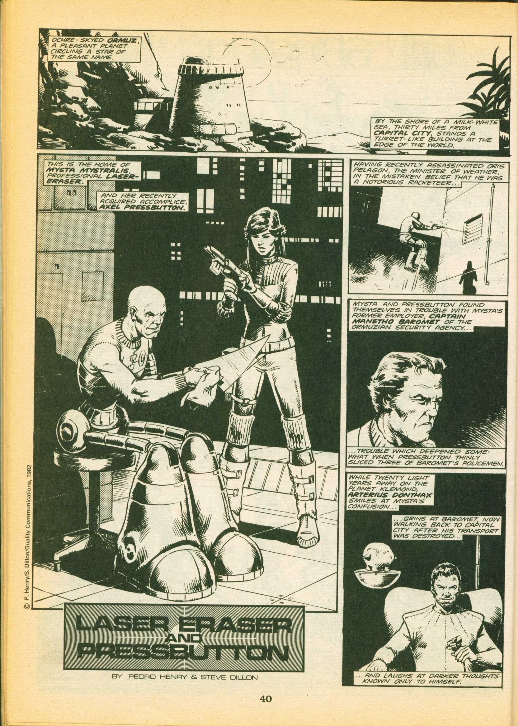 Read online Warrior comic -  Issue #2 - 39