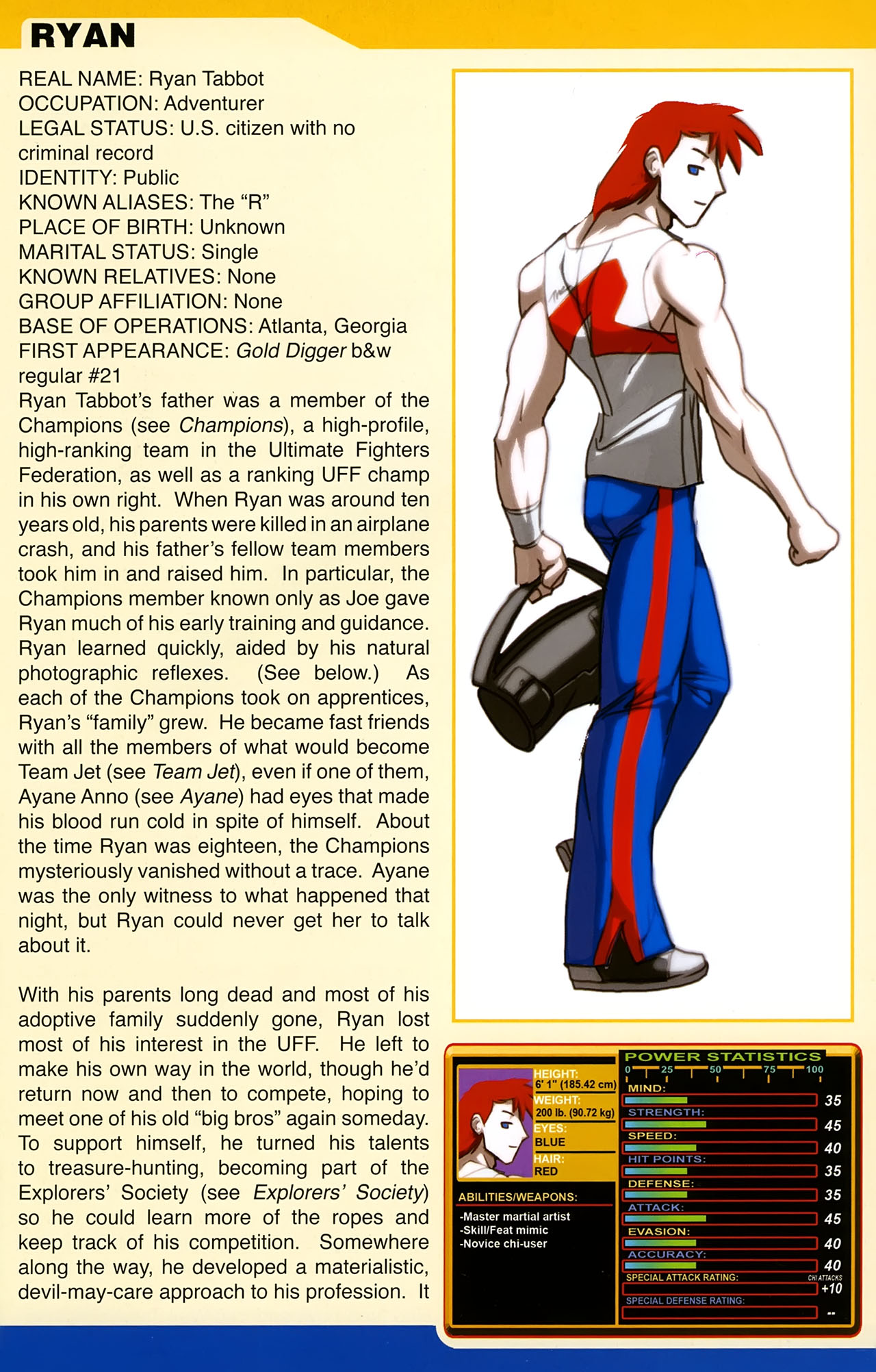 Read online Gold Digger Sourcebook: The Official Handbook of the GD Universe comic -  Issue #12 - 5
