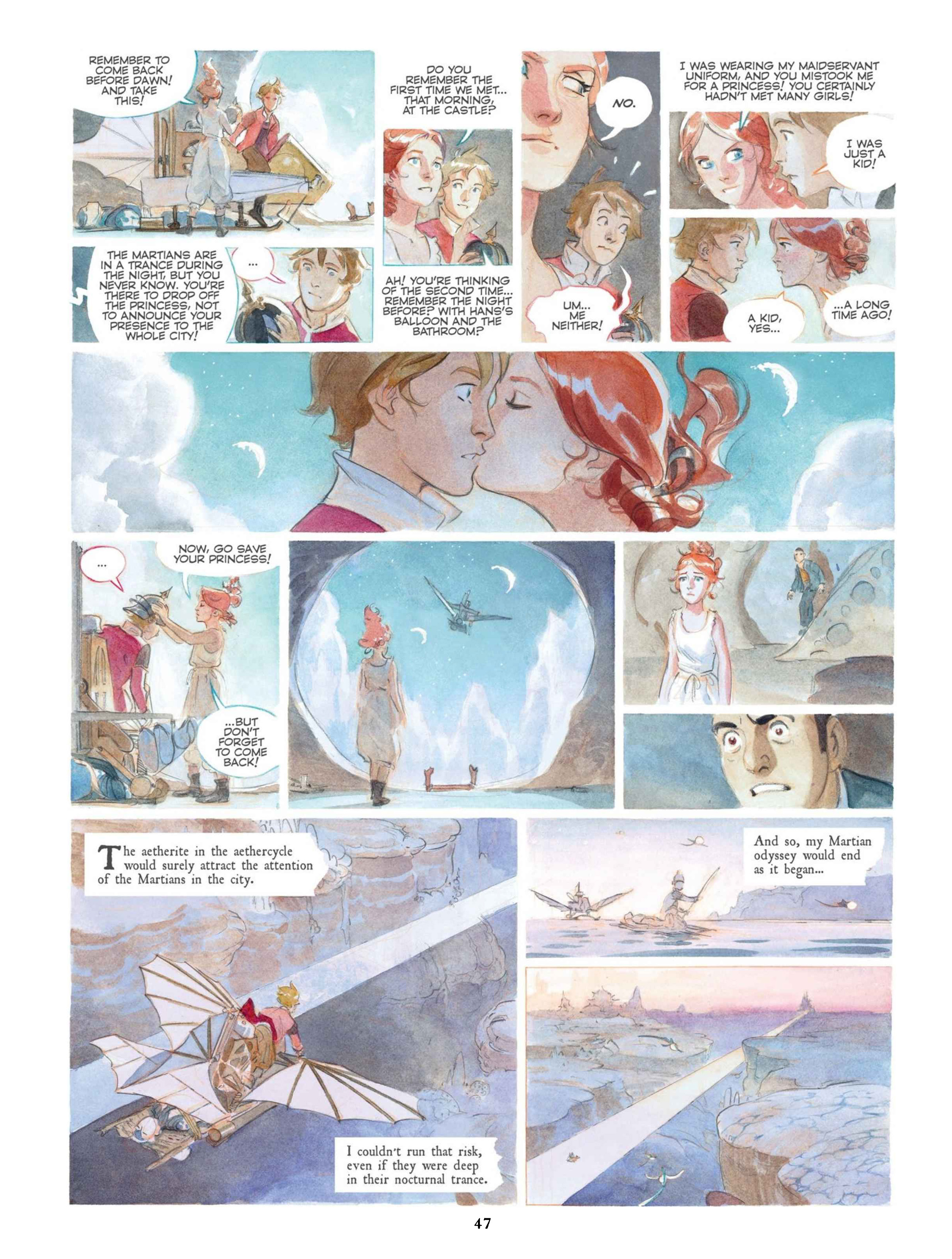 Read online Castle In the Stars: The Space Race of 1869 comic -  Issue #Castle In the Stars TPB A Frenchman on Mars - 50