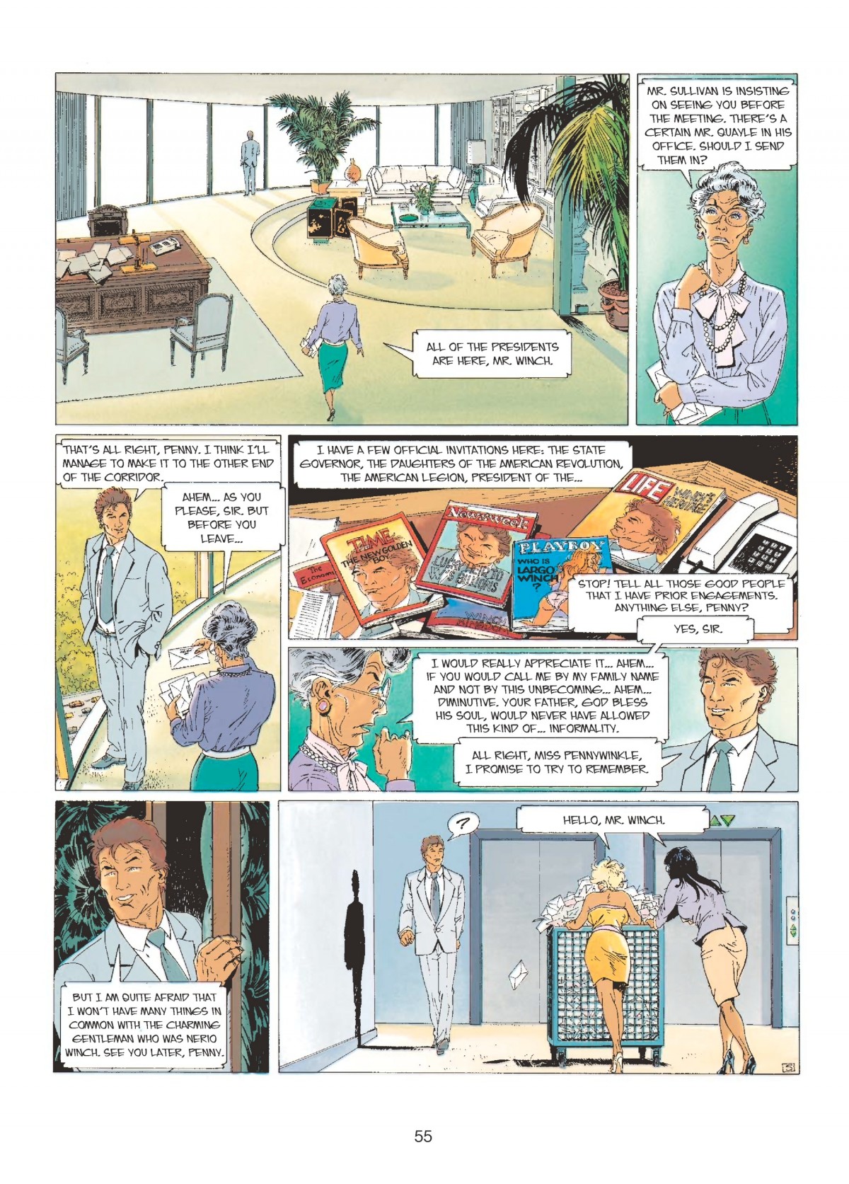 Read online Largo Winch comic -  Issue # TPB 1 - 55