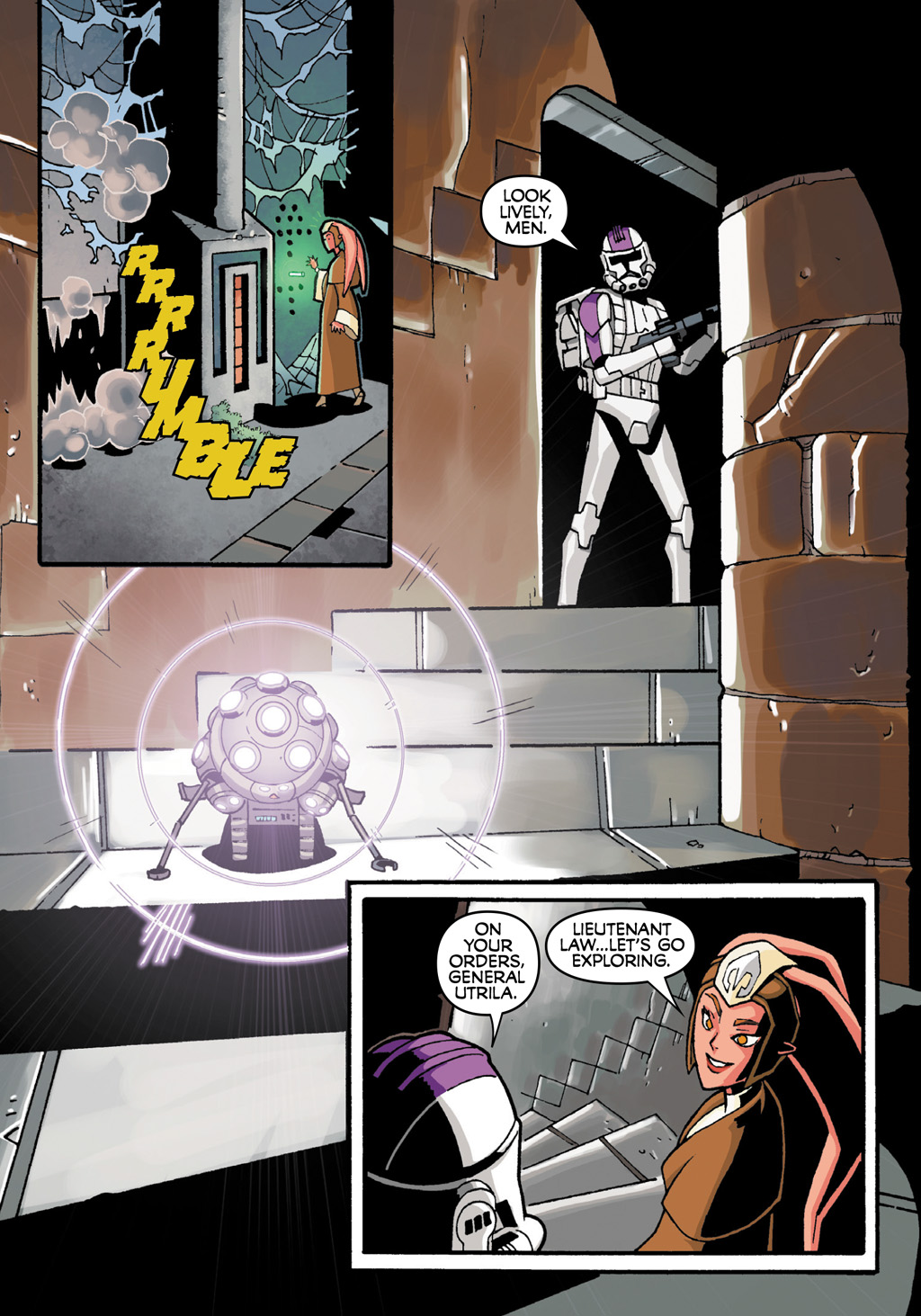 Read online Star Wars: The Clone Wars - Defenders of the Lost Temple comic -  Issue # Full - 27