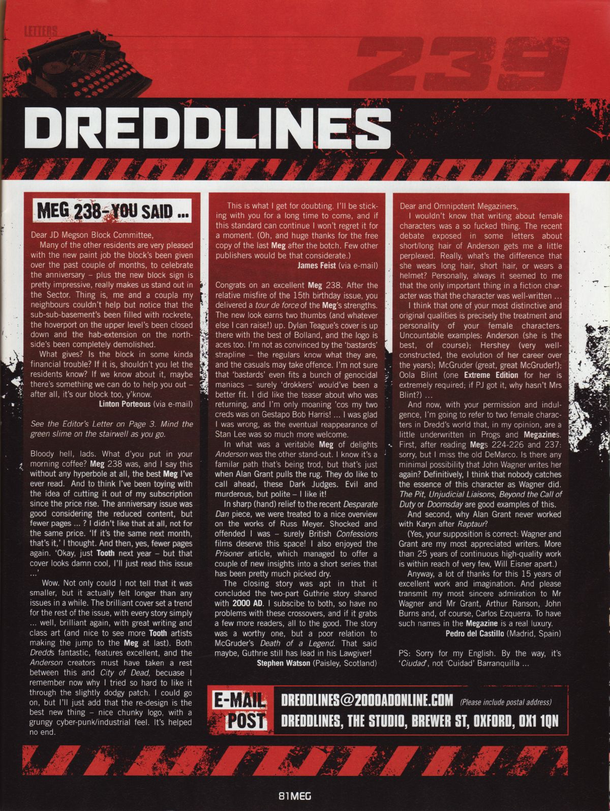 Read online Judge Dredd Megazine (Vol. 5) comic -  Issue #239 - 81