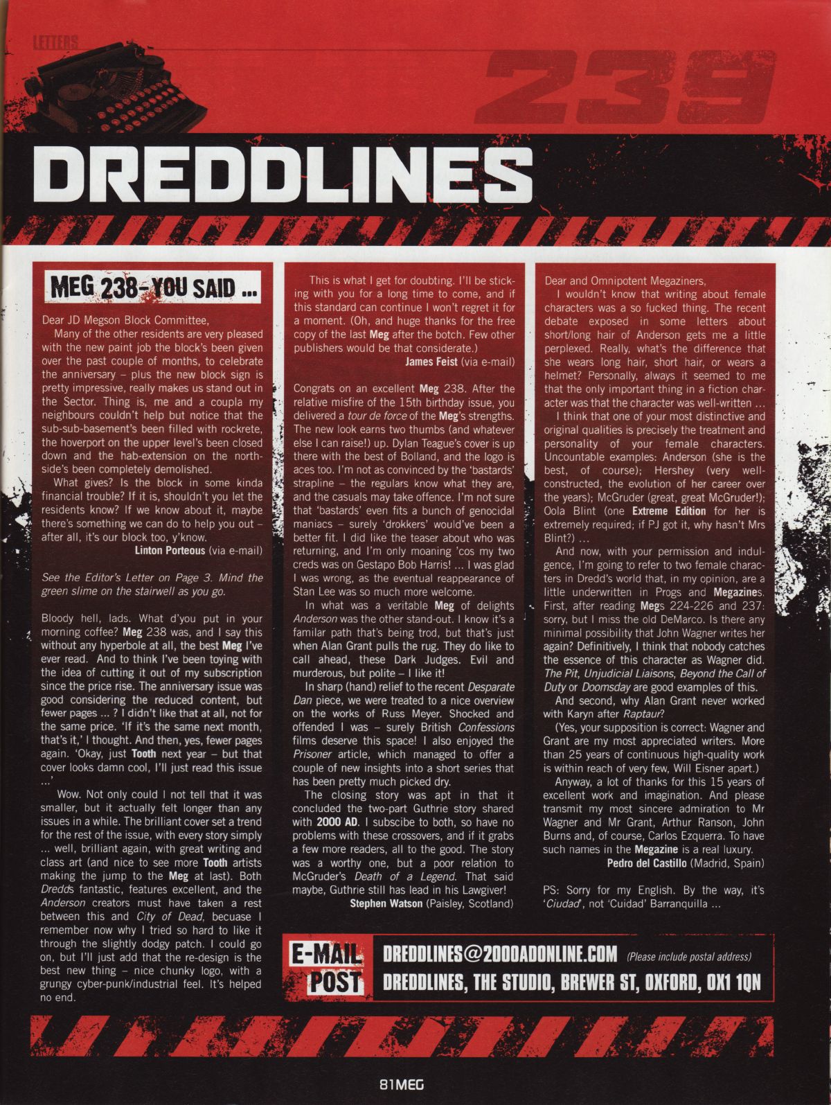 Judge Dredd Megazine (Vol. 5) issue 239 - Page 81