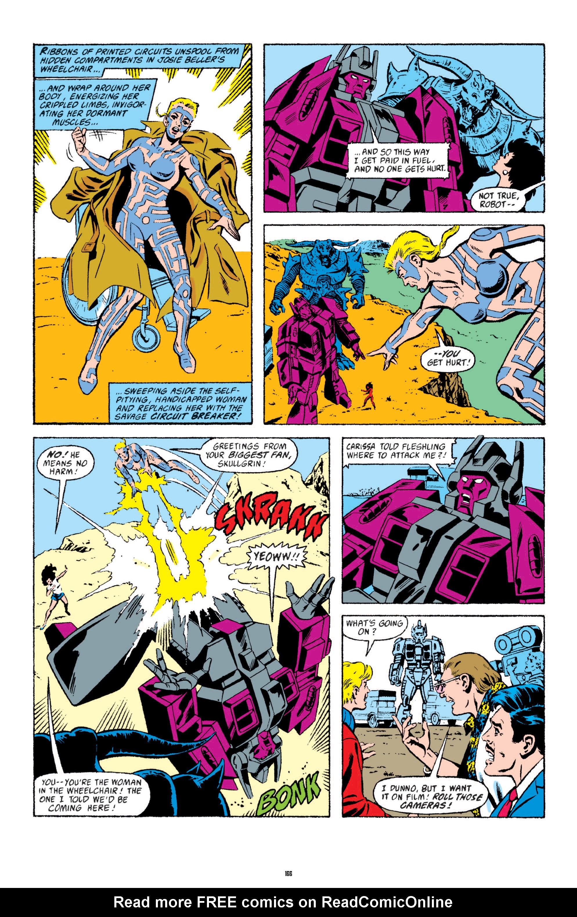 Read online The Transformers Classics comic -  Issue # TPB 4 - 167