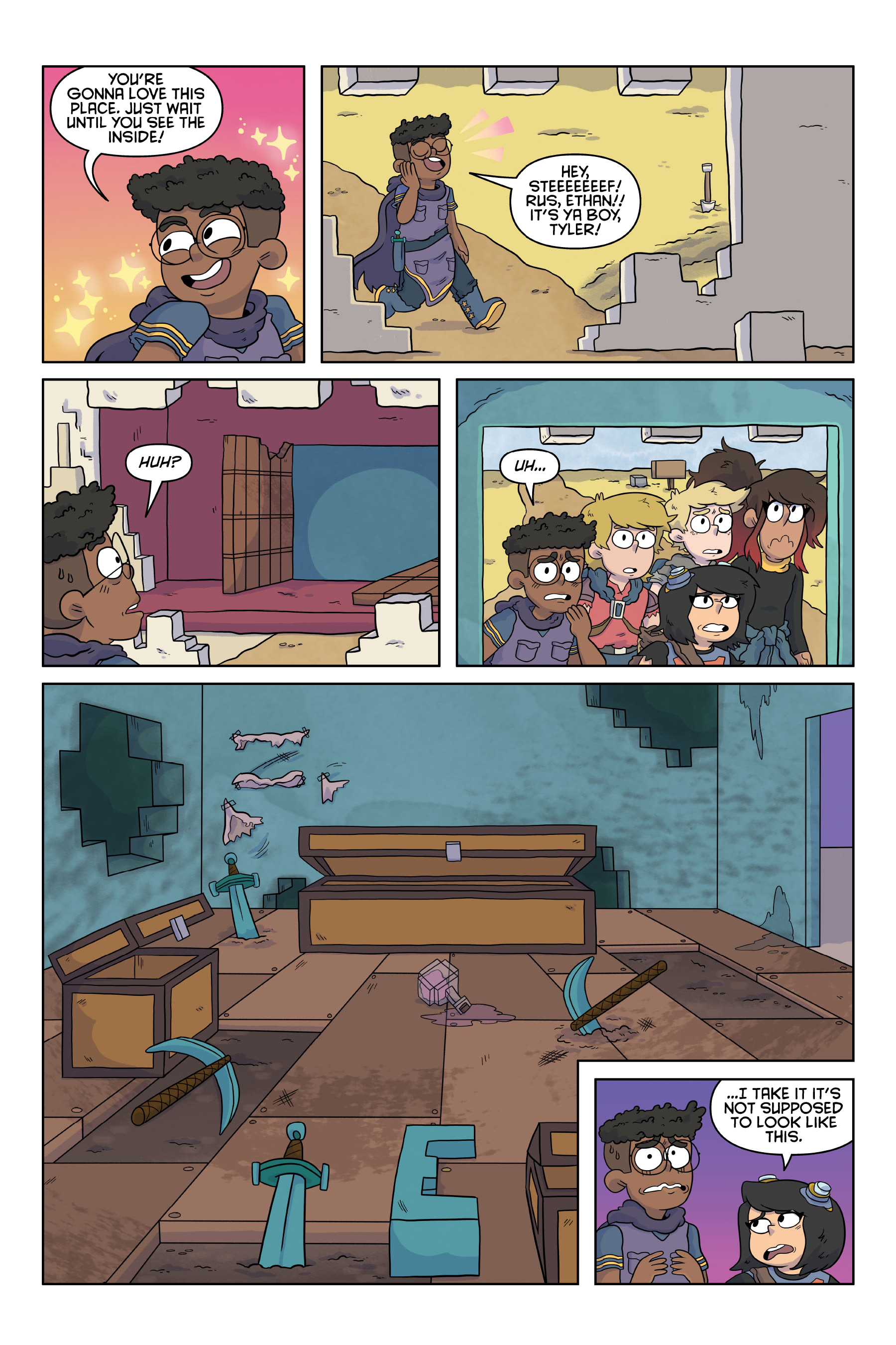 Read online Minecraft comic -  Issue # TPB 2 - 21