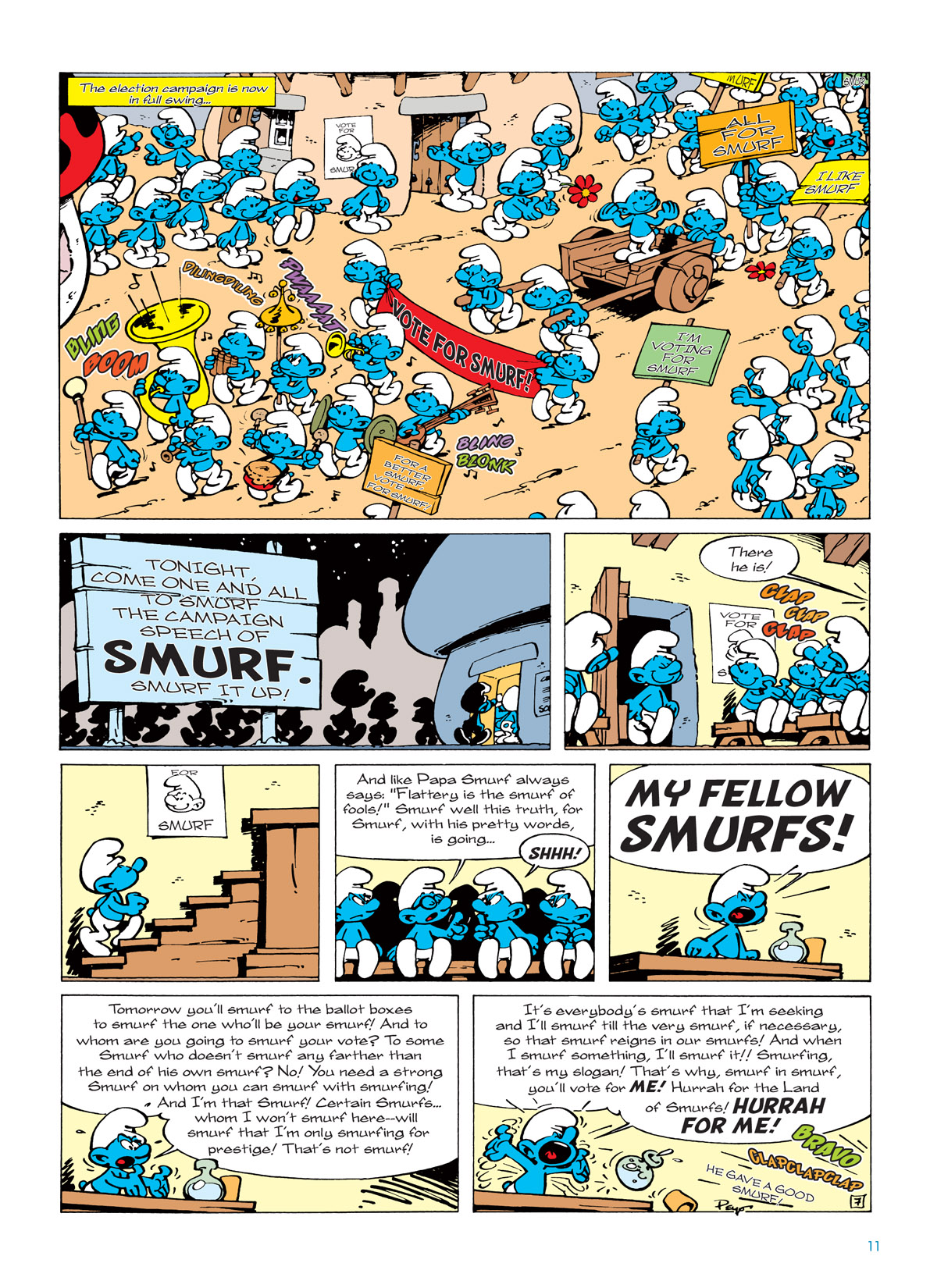 Read online The Smurfs comic -  Issue #3 - 11