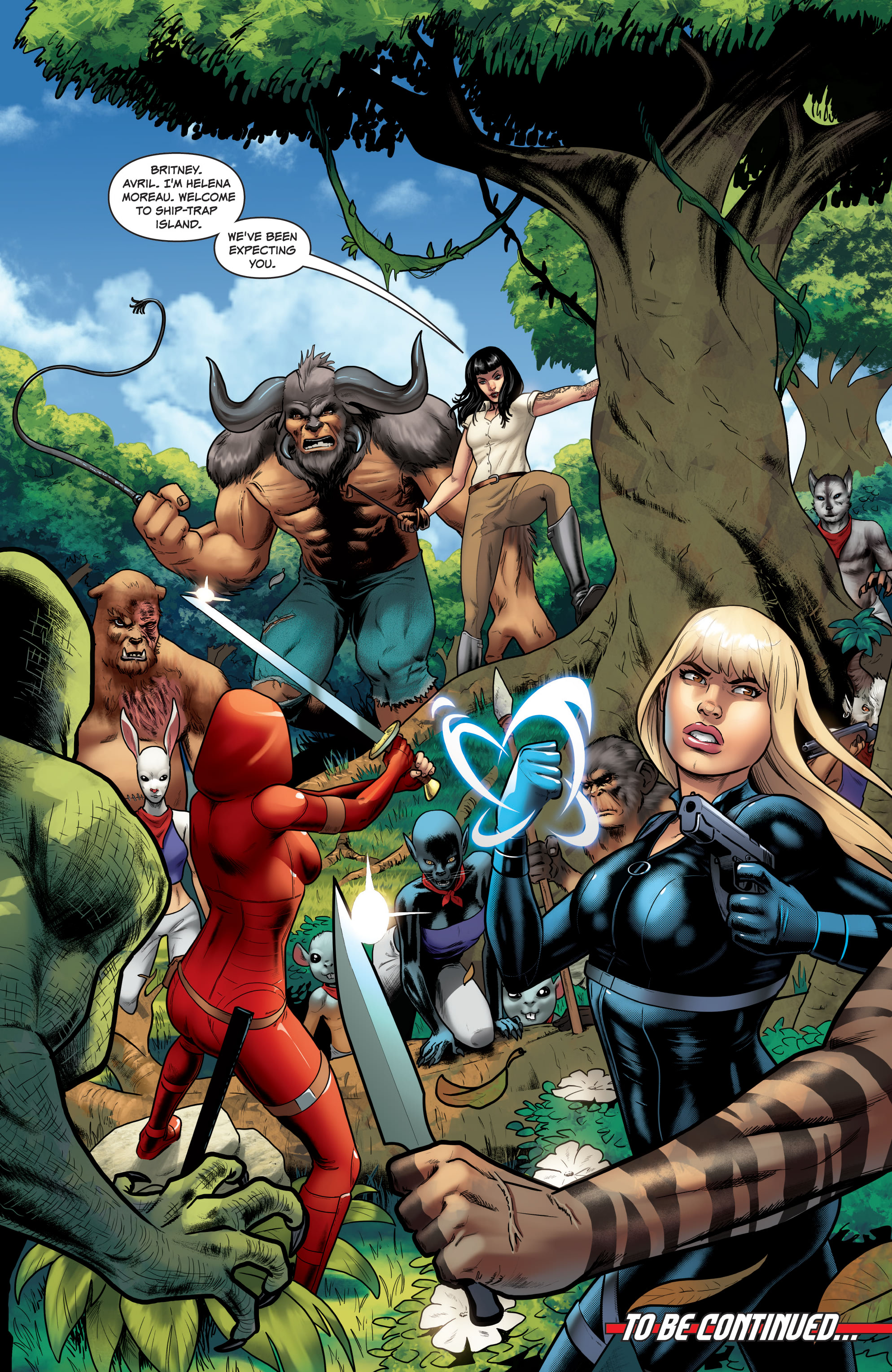 Read online Red Agent: Island of Dr Moreau comic -  Issue #3 - 23