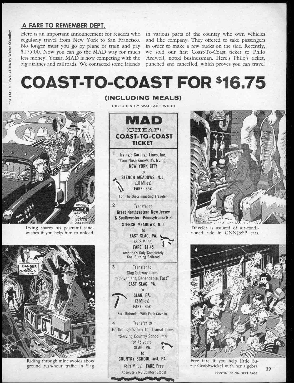 Read online MAD comic -  Issue #40 - 41