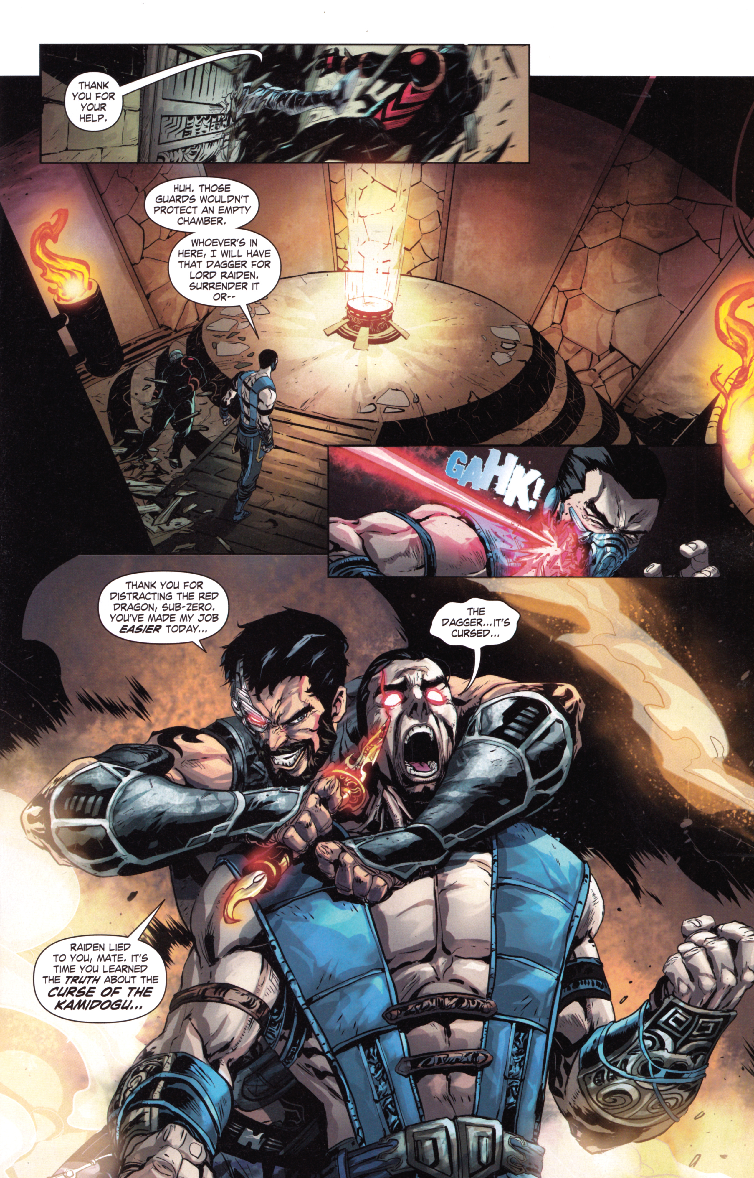 Read online Mortal Kombat X [II] comic -  Issue #1 - 16