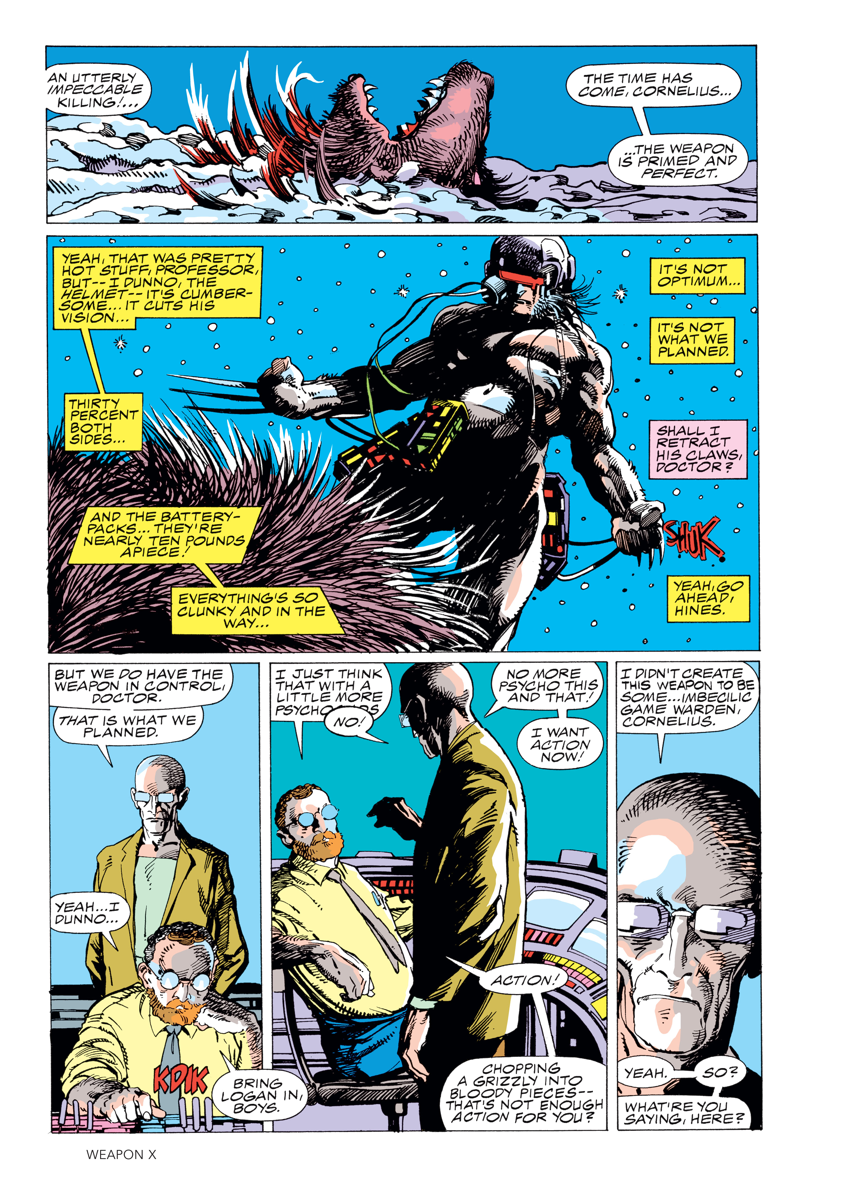Read online Wolverine: Weapon X Gallery Edition comic -  Issue # TPB (Part 1) - 64