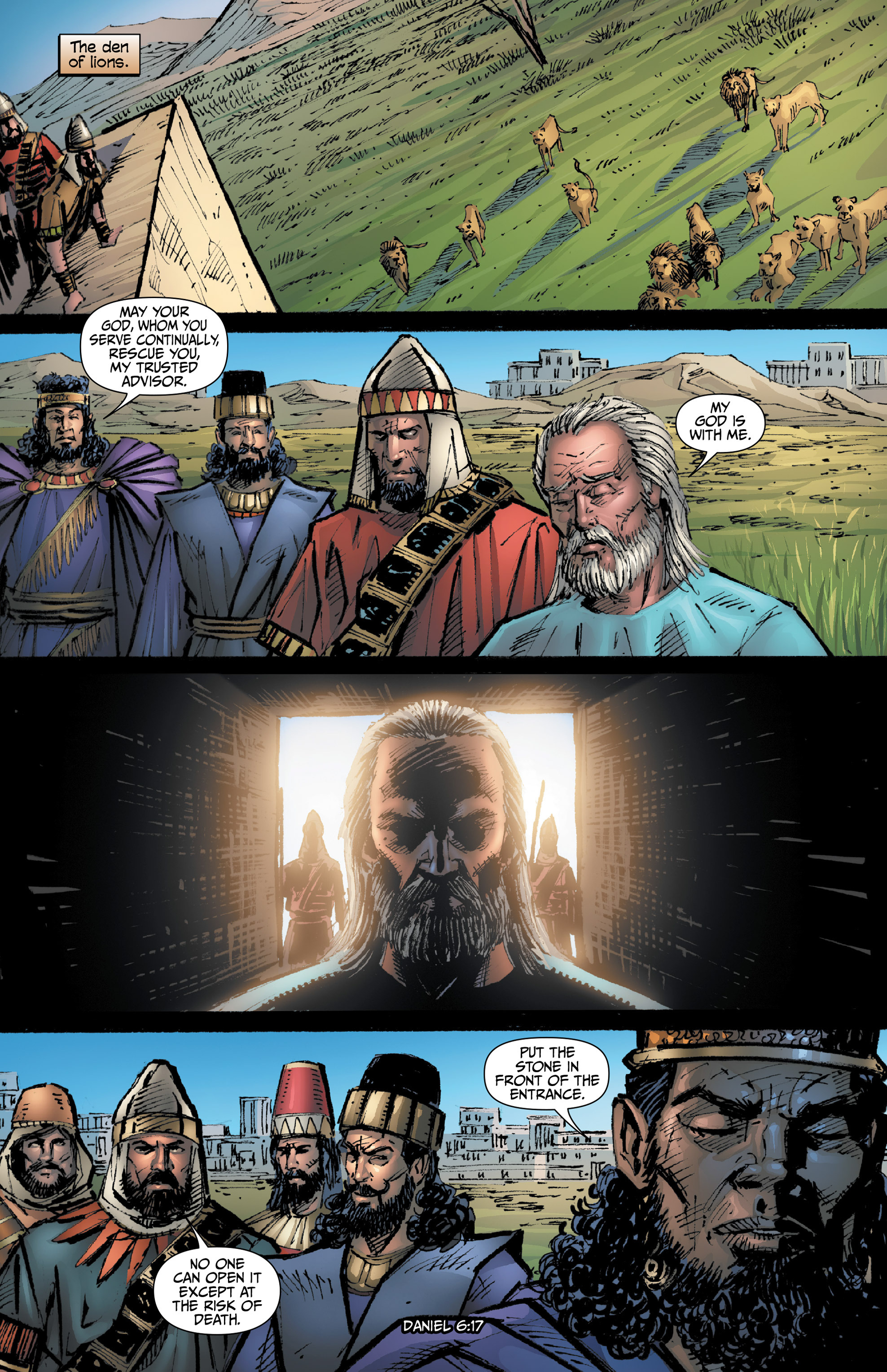 Read online The Kingstone Bible comic -  Issue #7 - 122