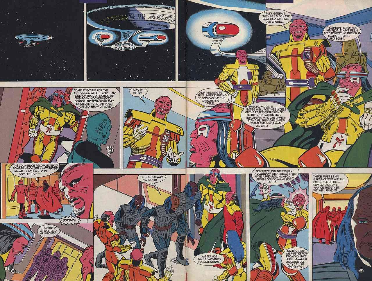Read online Star Trek: The Next Generation (1989) comic -  Issue #33 - 17