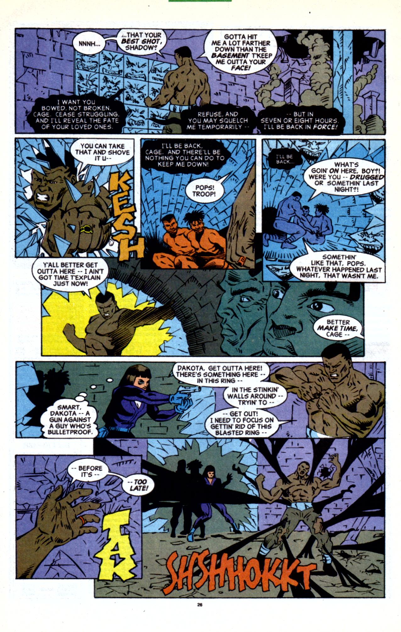 Read online Cage (1992) comic -  Issue #19 - 20