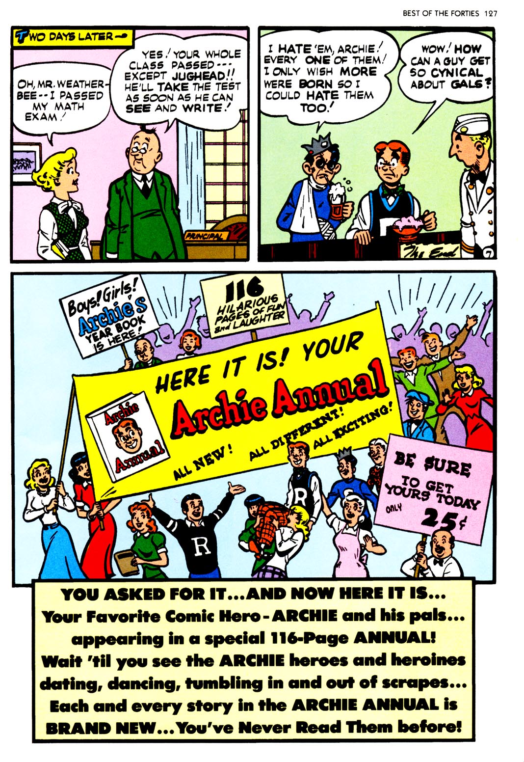 Read online Archie Americana Series comic -  Issue # TPB 1 - 128