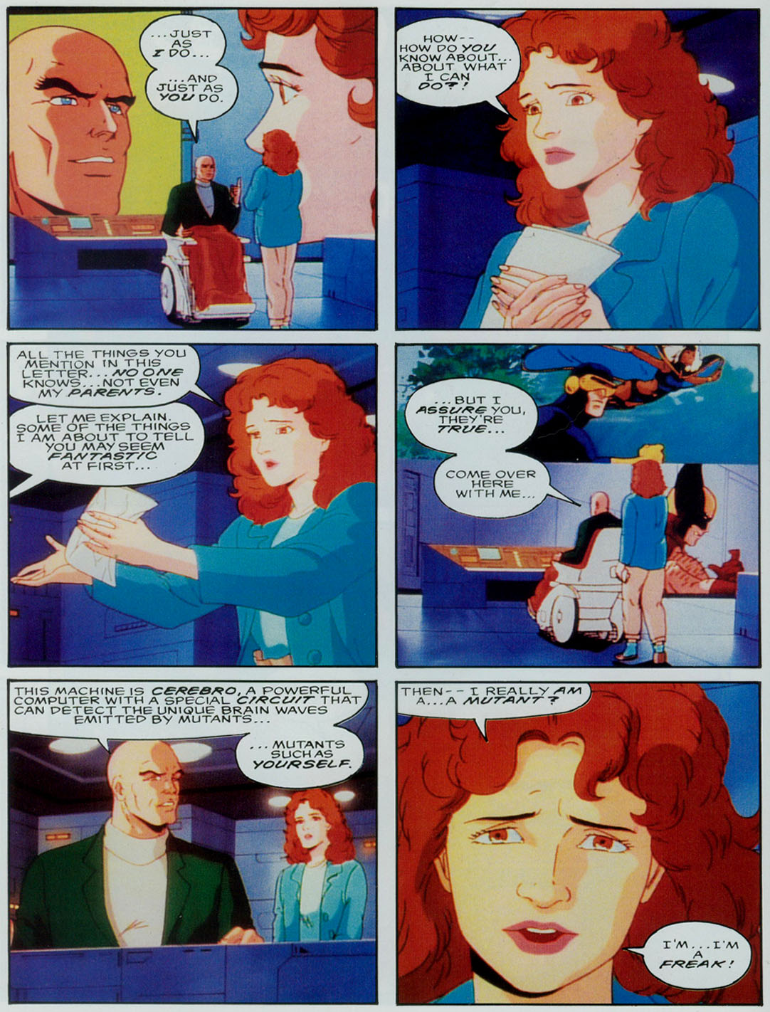Read online The X-Men Animation Special Graphic Novel comic -  Issue # Full - 13