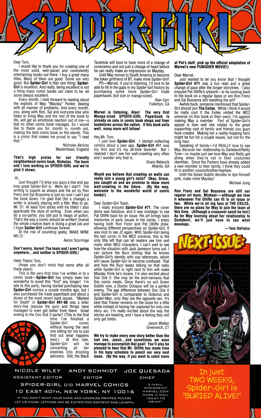 Read online Spider-Girl (1998) comic -  Issue #73 - 23