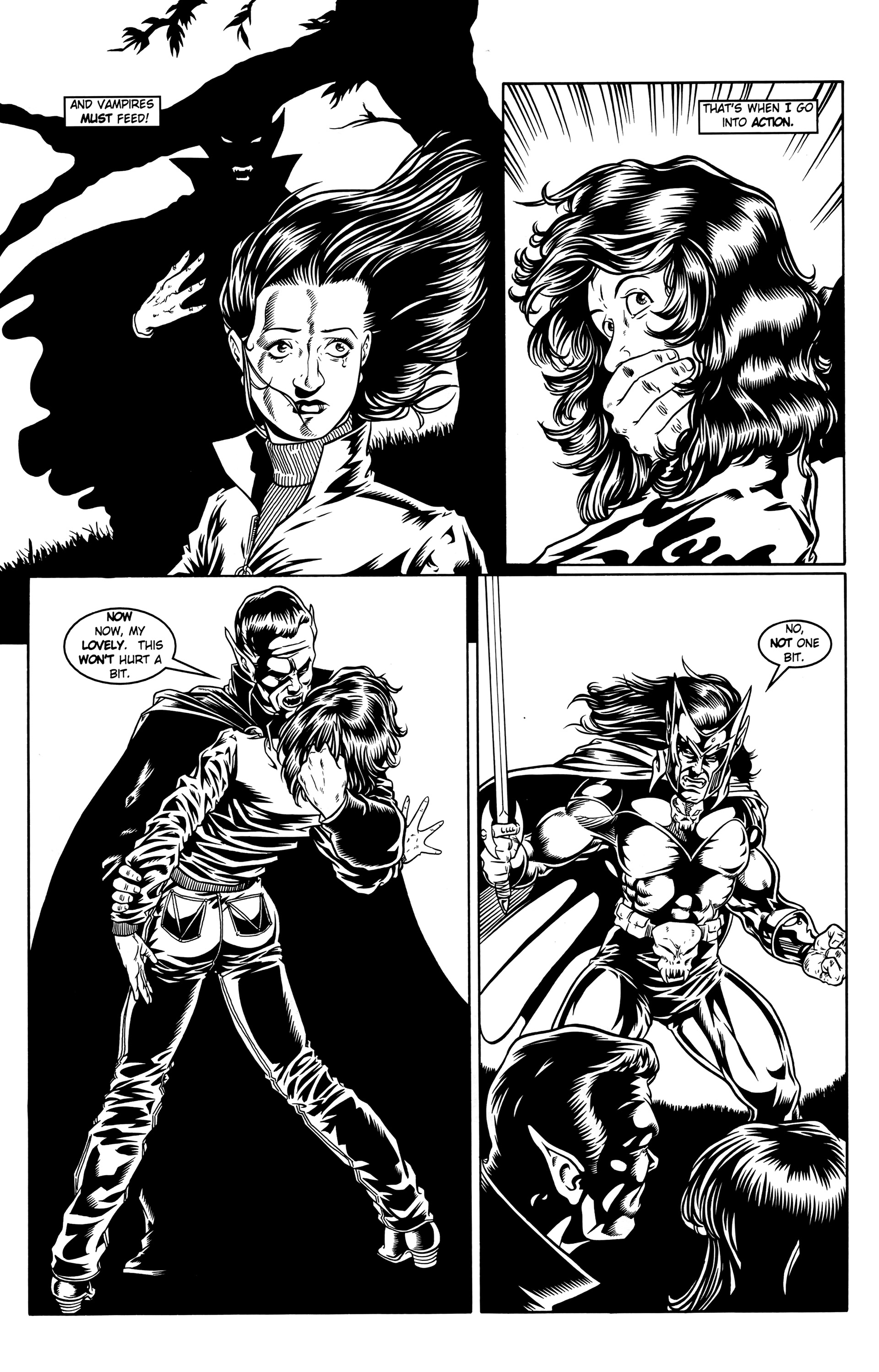 Read online Vamperotica comic -  Issue #35 - 14