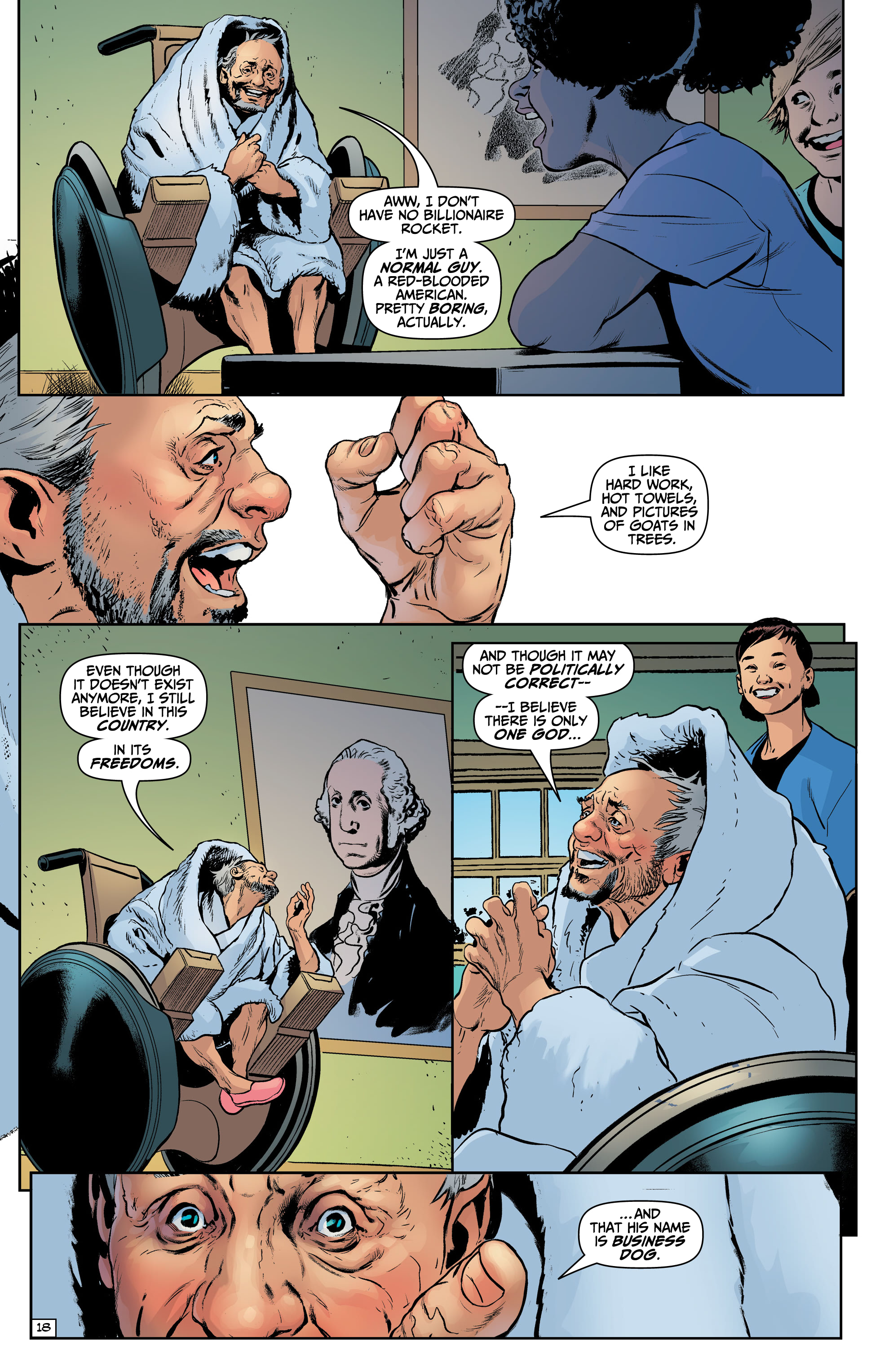 Read online Billionaire Island: Cult of Dogs comic -  Issue #5 - 20
