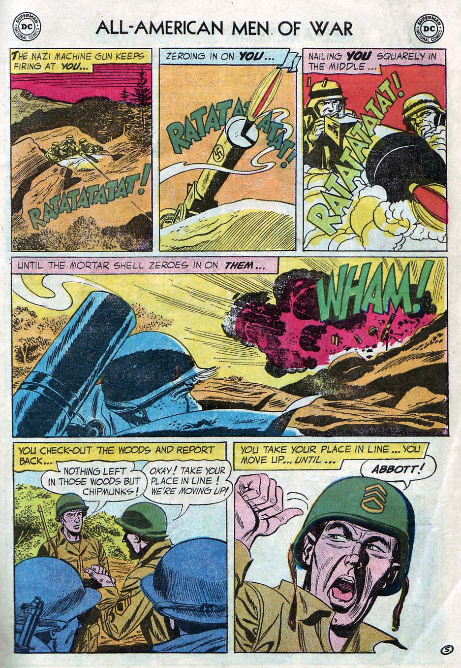 Read online All-American Men of War comic -  Issue #35 - 7