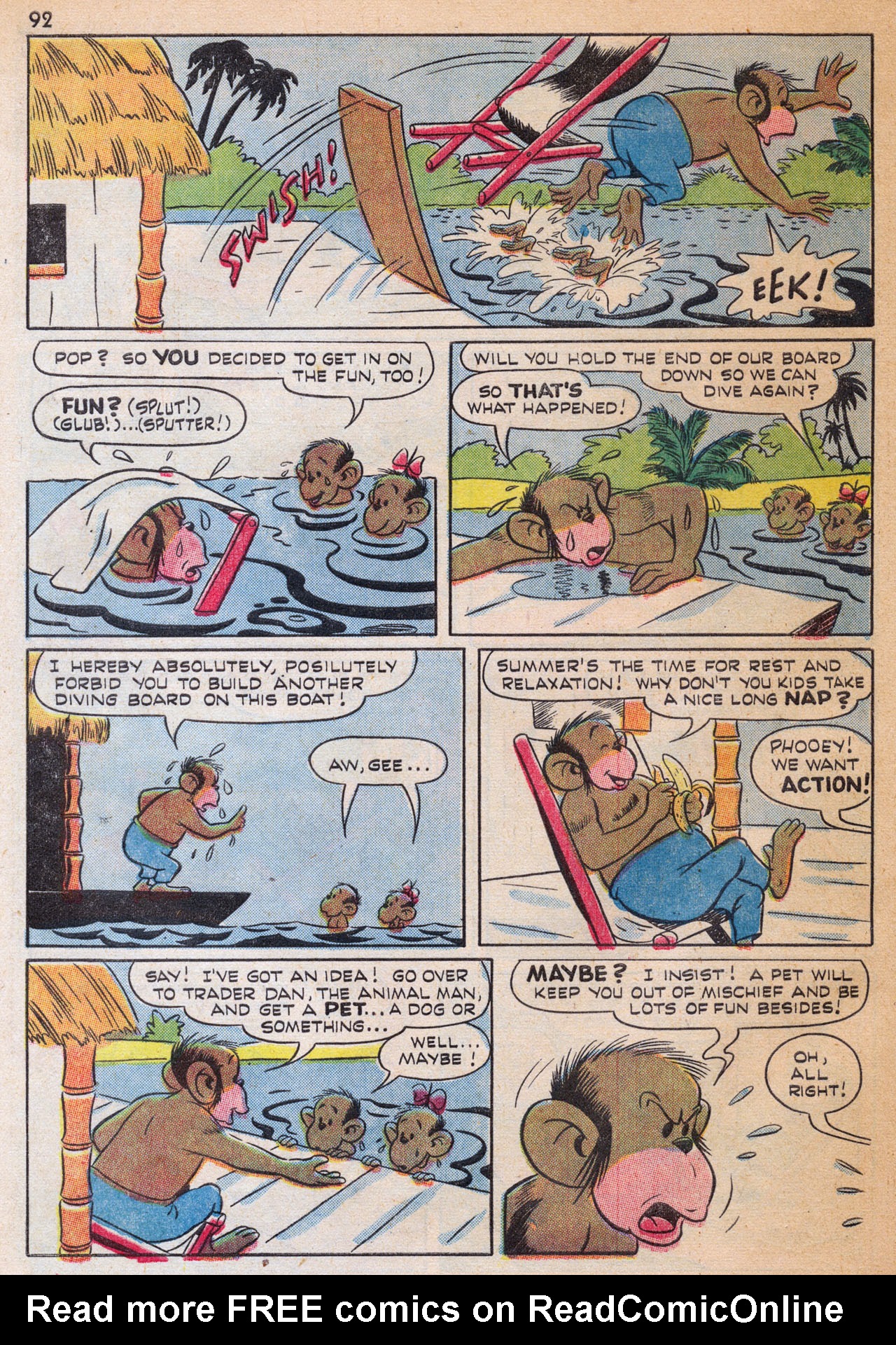 Read online Tom and Jerry's Summer Fun comic -  Issue #2 - 94