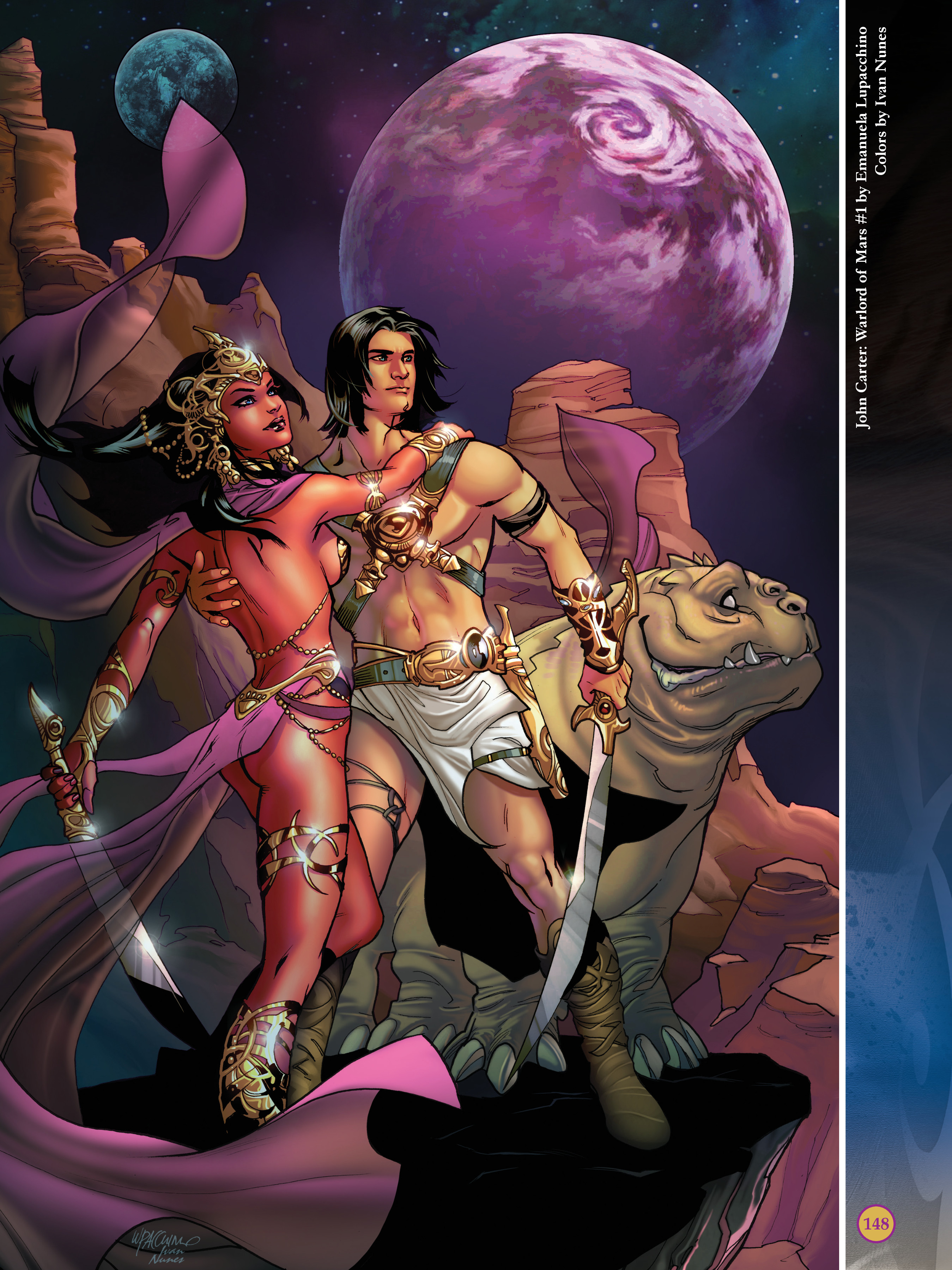 Read online The Art of Dejah Thoris and the Worlds of Mars comic -  Issue # TPB 2 (Part 2) - 47