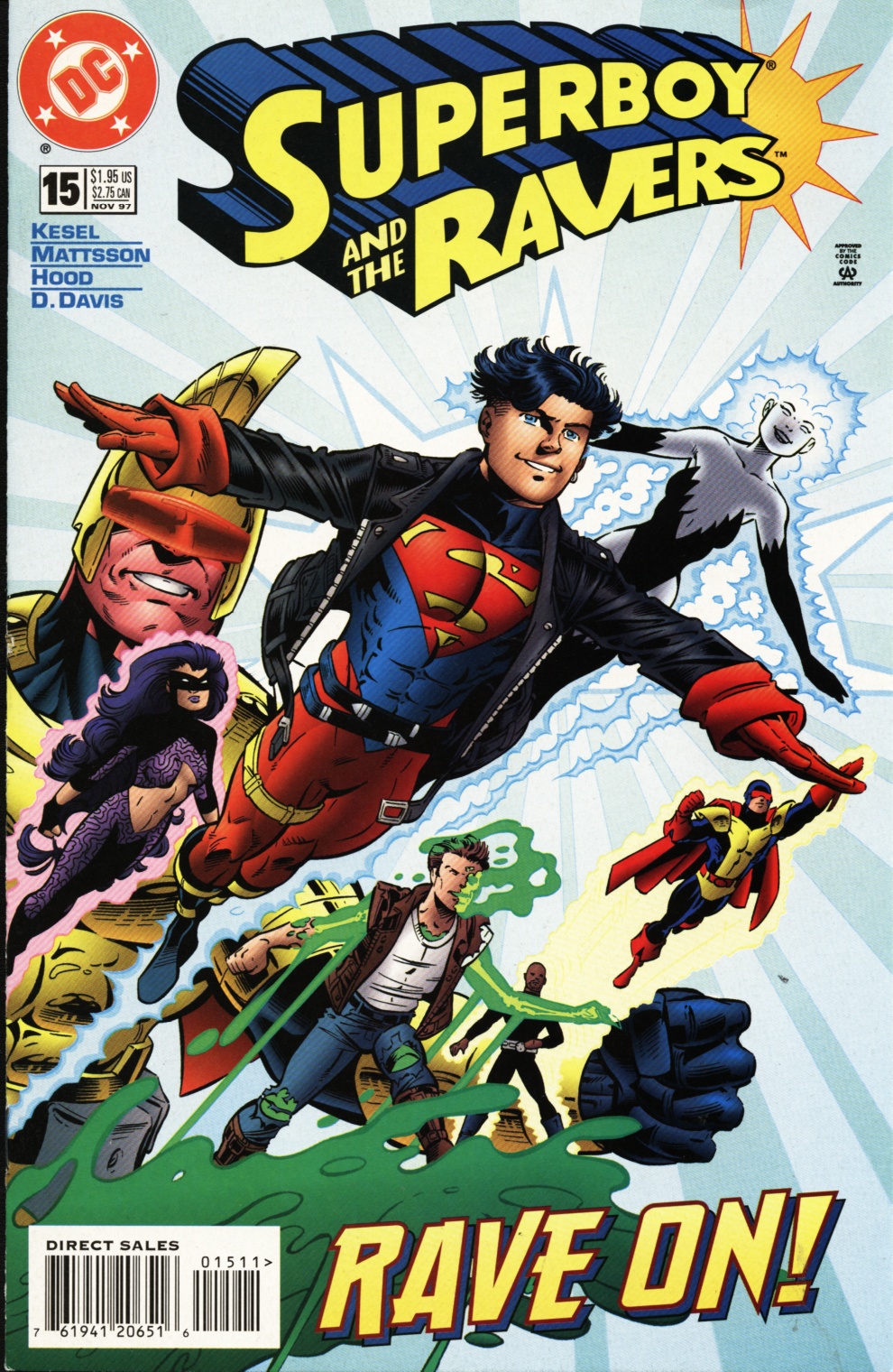 Read online Superboy & The Ravers comic -  Issue #15 - 1