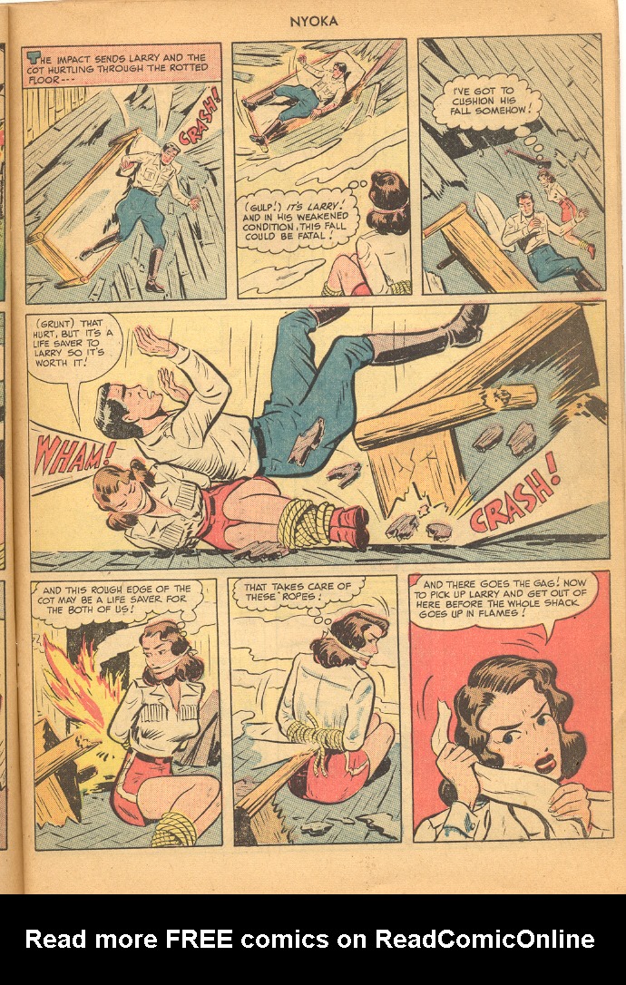 Read online Nyoka the Jungle Girl (1945) comic -  Issue #37 - 21